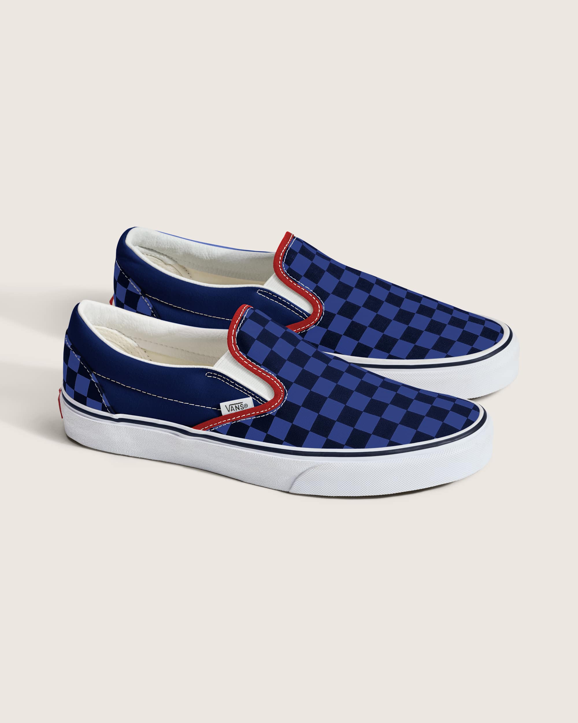 Chaussures Classic SlipOn VANS Bleu ALT1