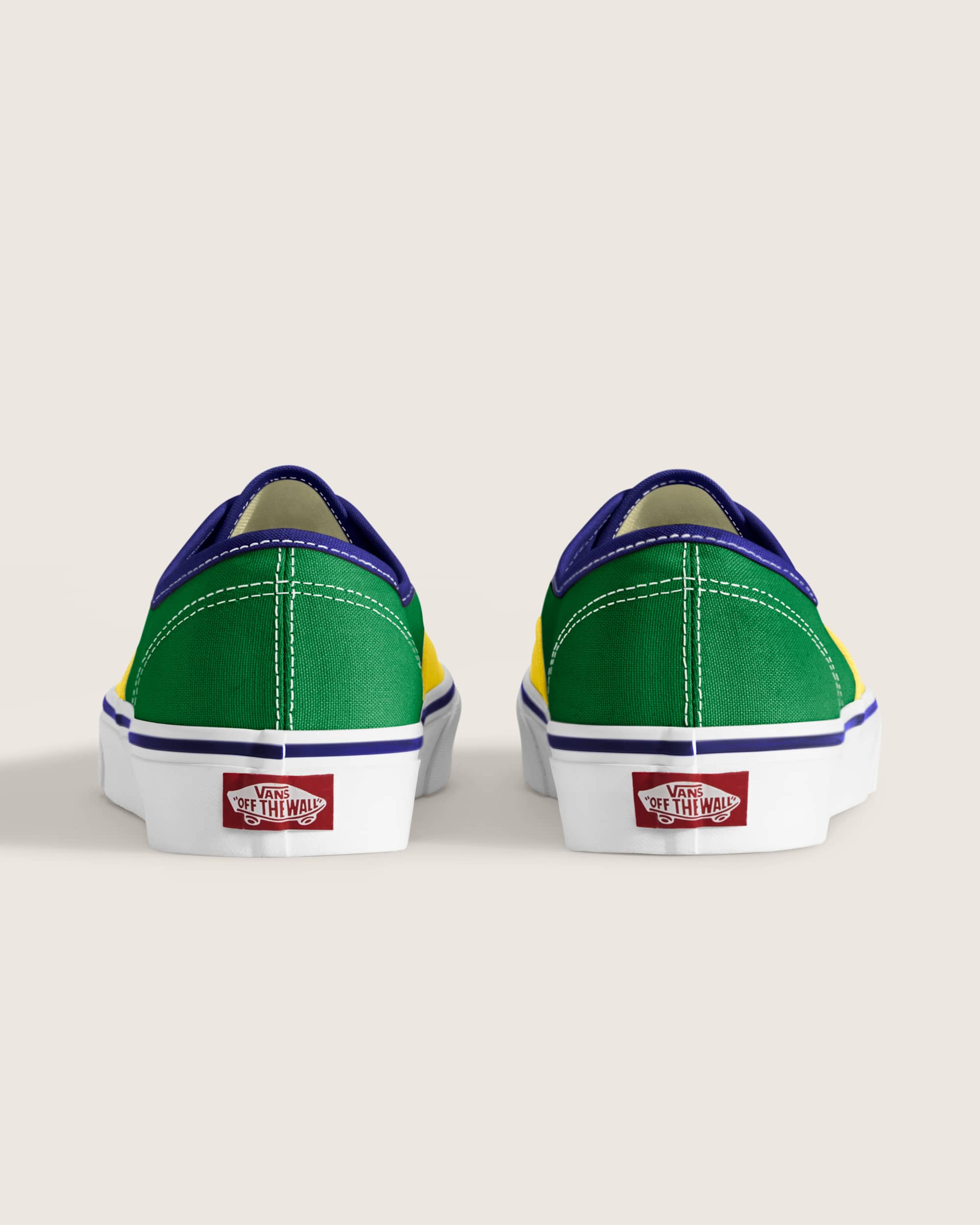 Chaussures Authentic VANS JauneVert ALT3