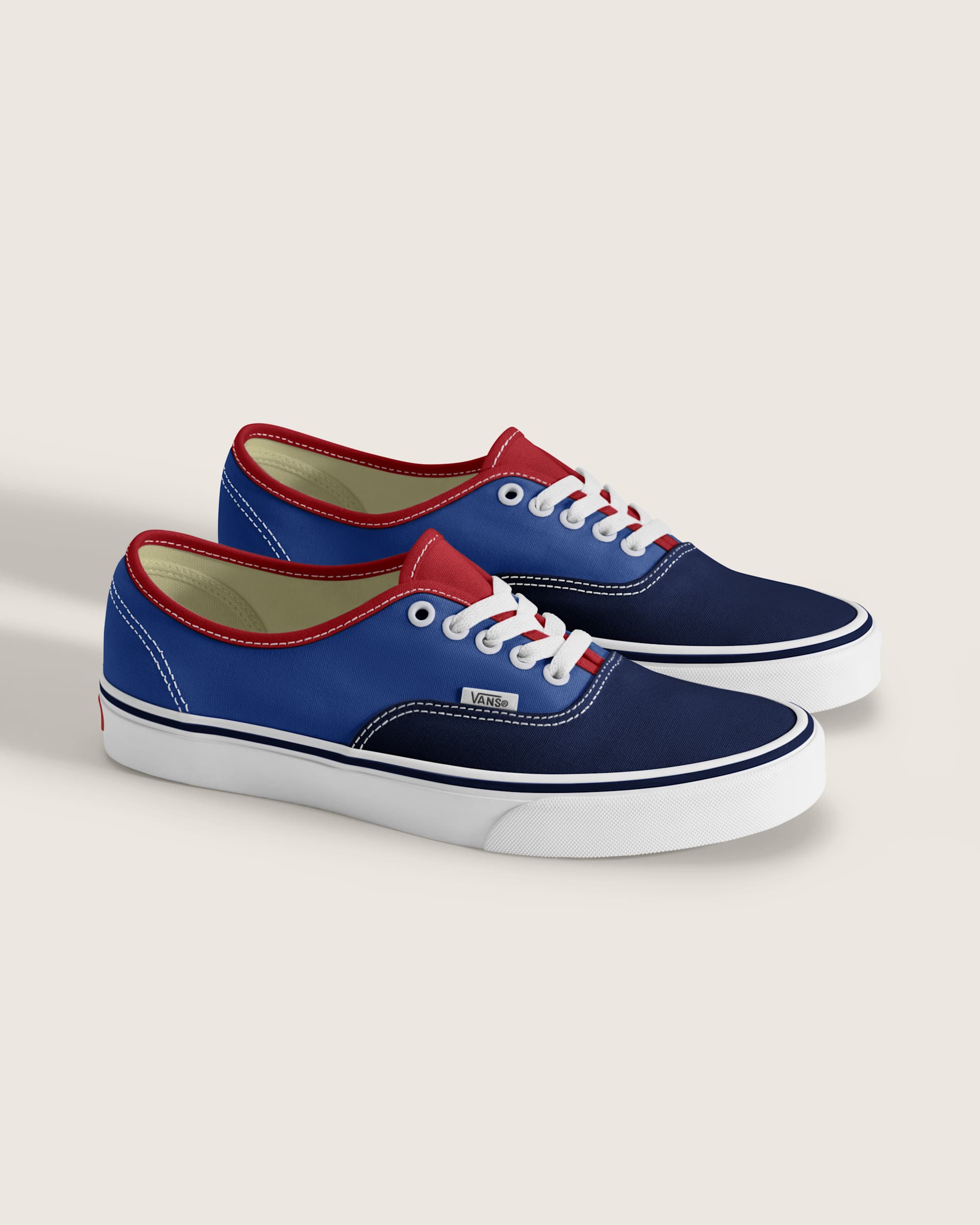 Chaussures Authentic VANS BleuBlanc ALT1