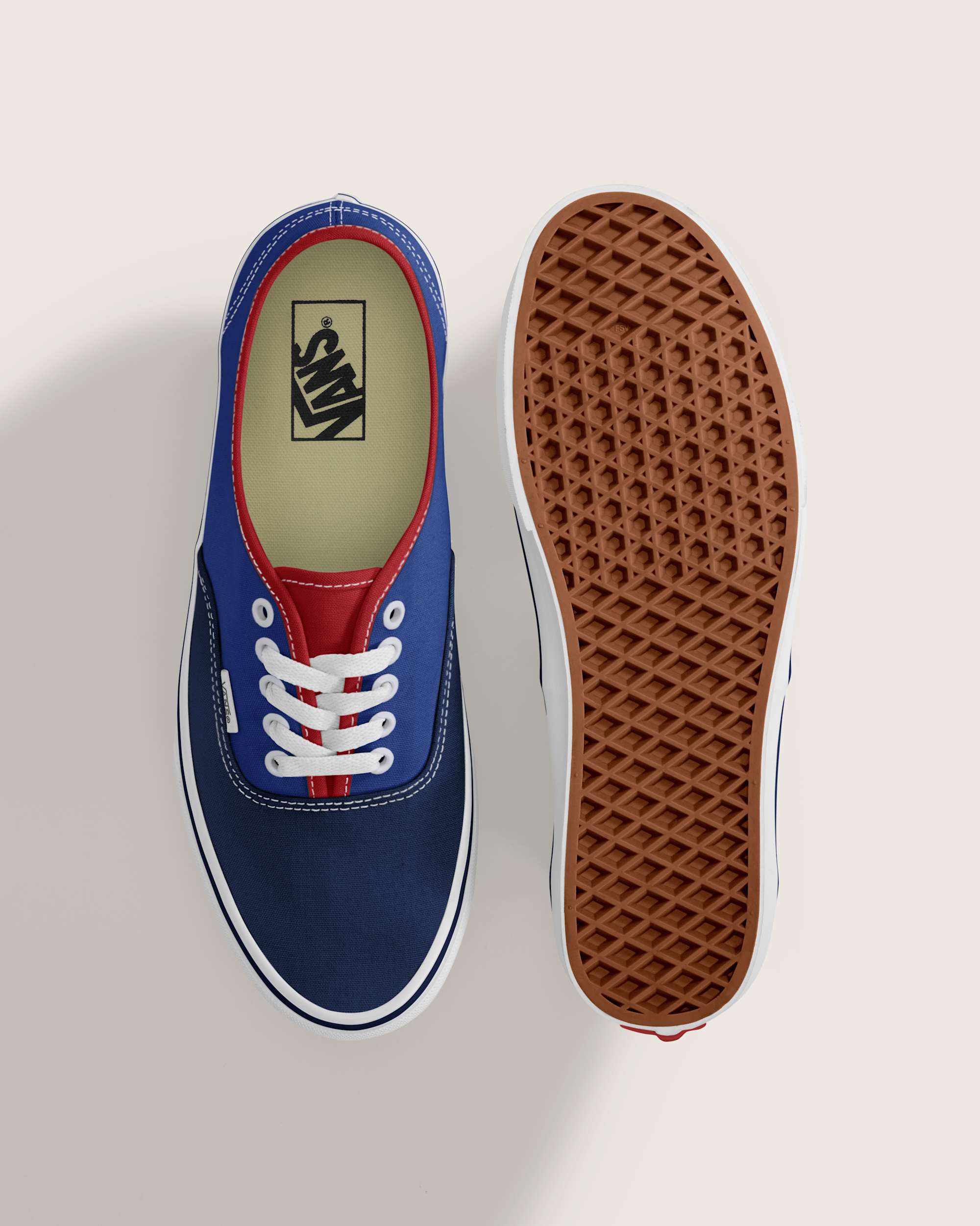 Chaussures Authentic VANS BleuBlanc ALT2