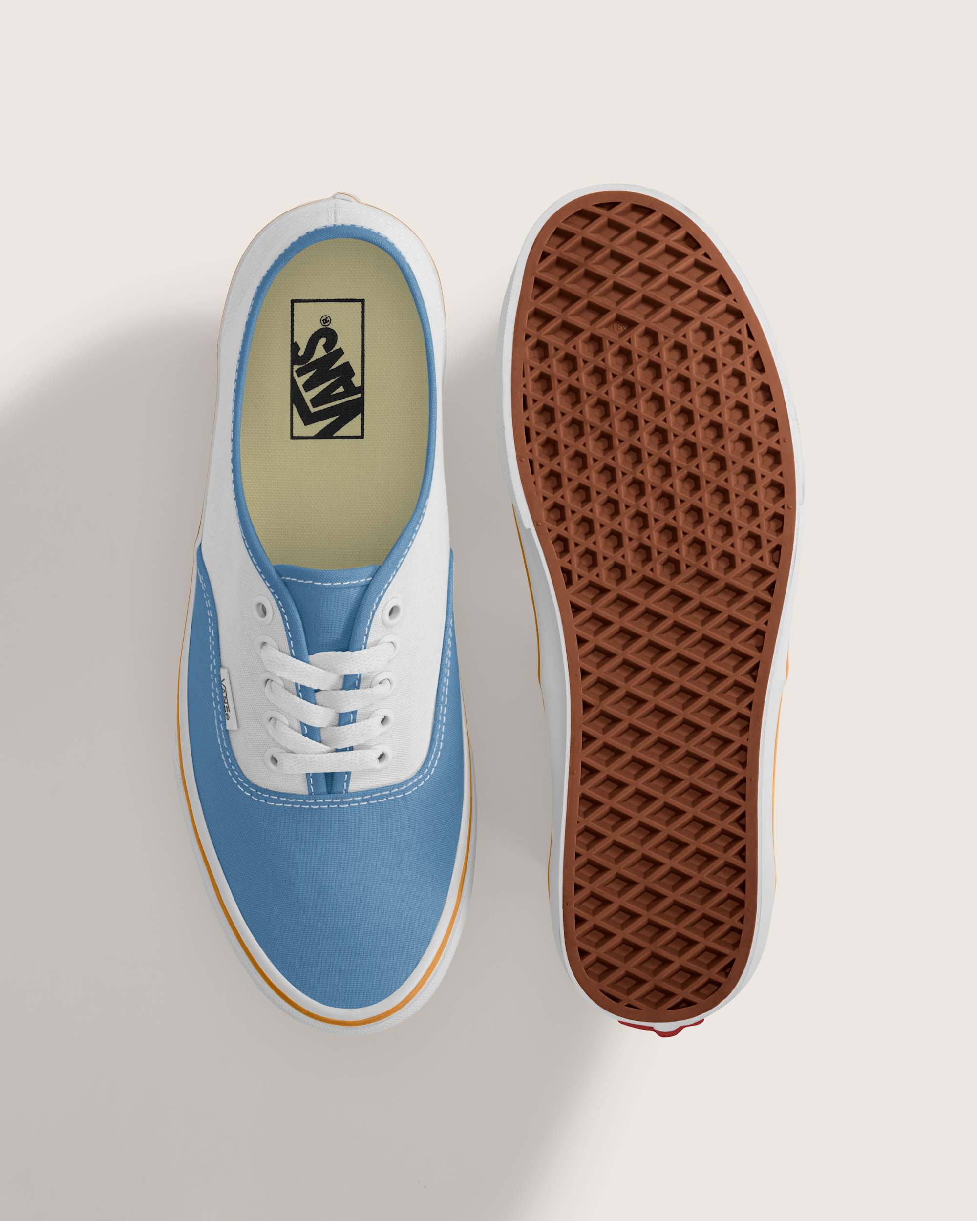 Chaussures Authentic VANS BleuBlanc ALT2