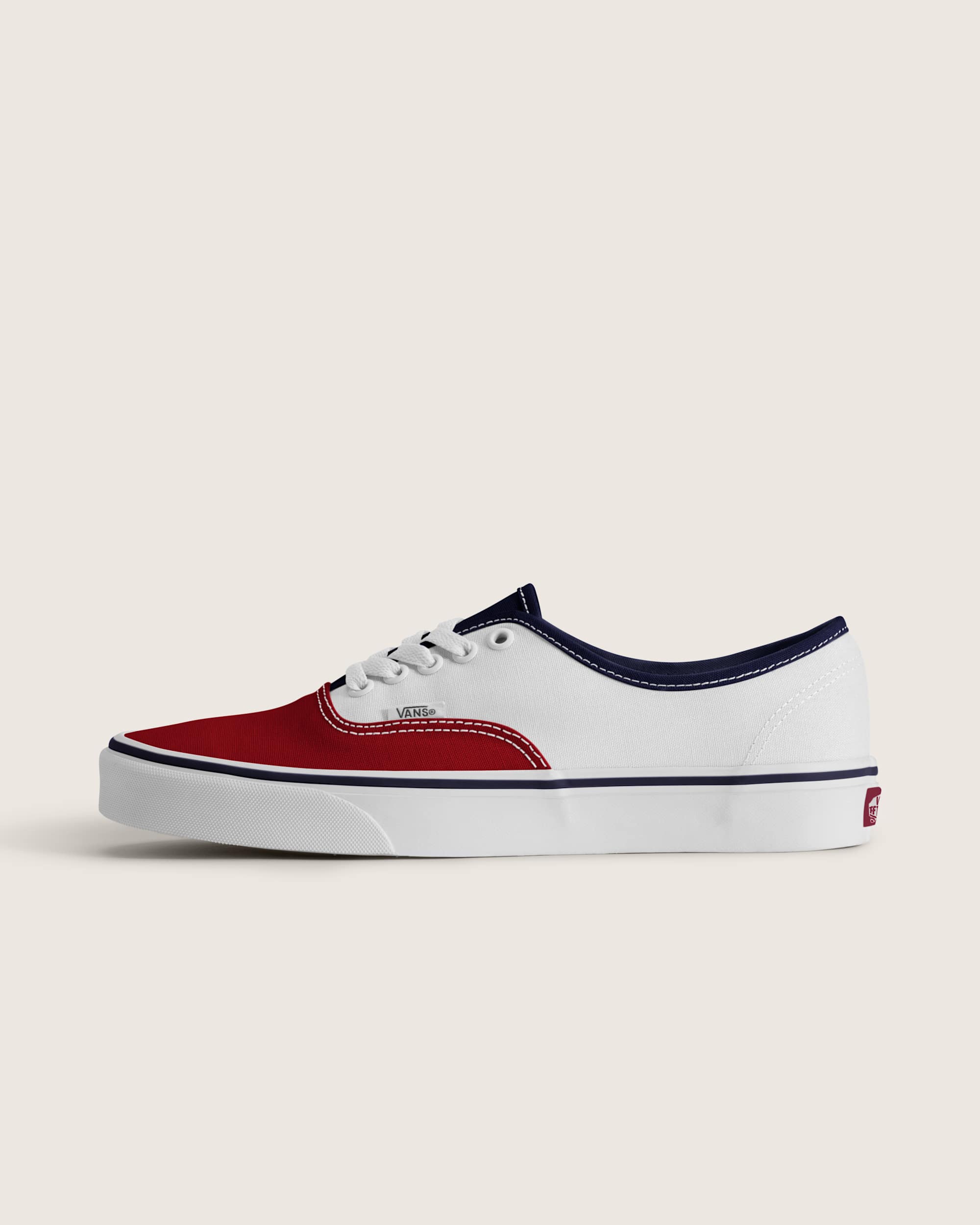 Chaussures Authentic VANS RougeBlancBleu HERO
