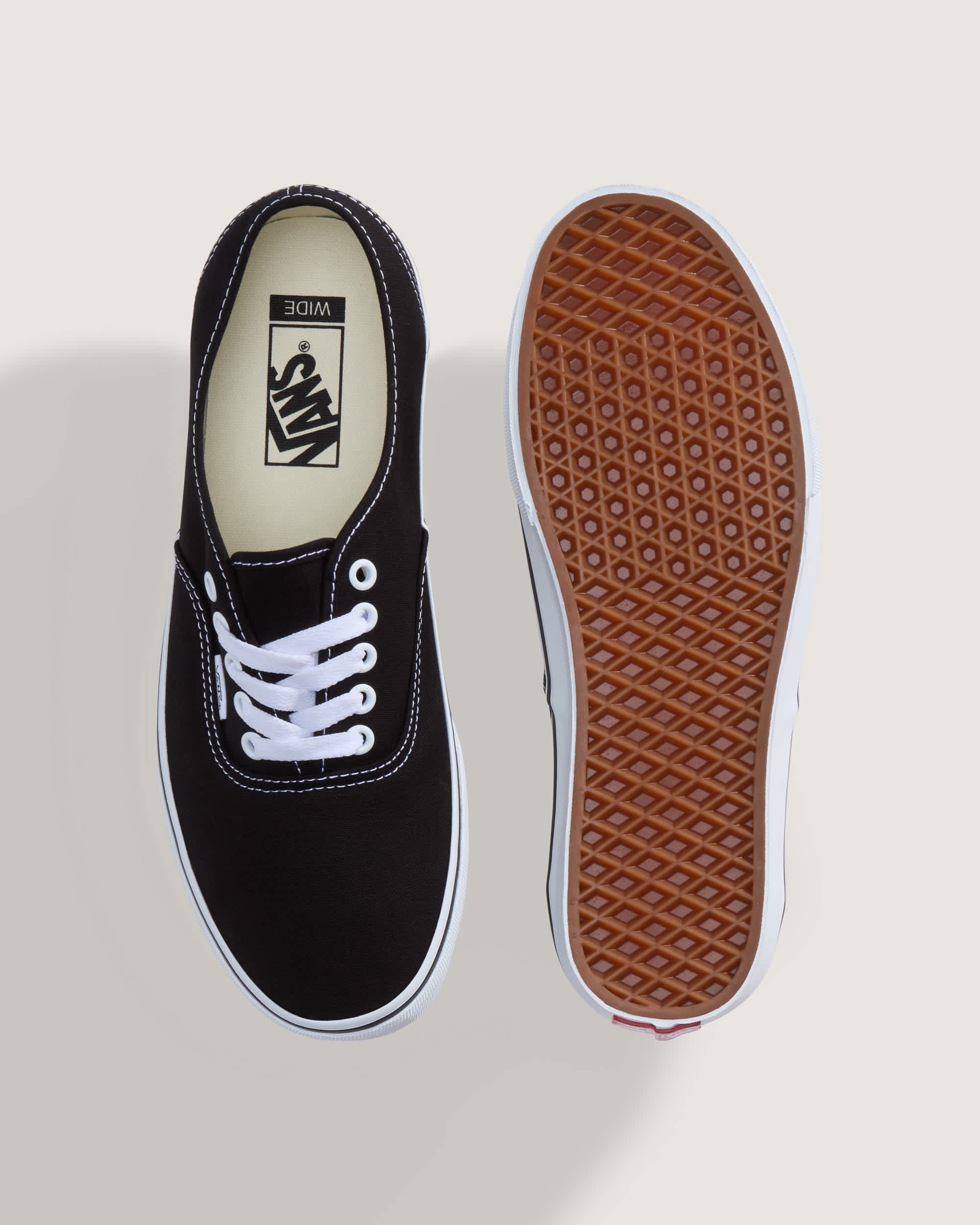 Authentic Wide Shoes VANS Black ALT2