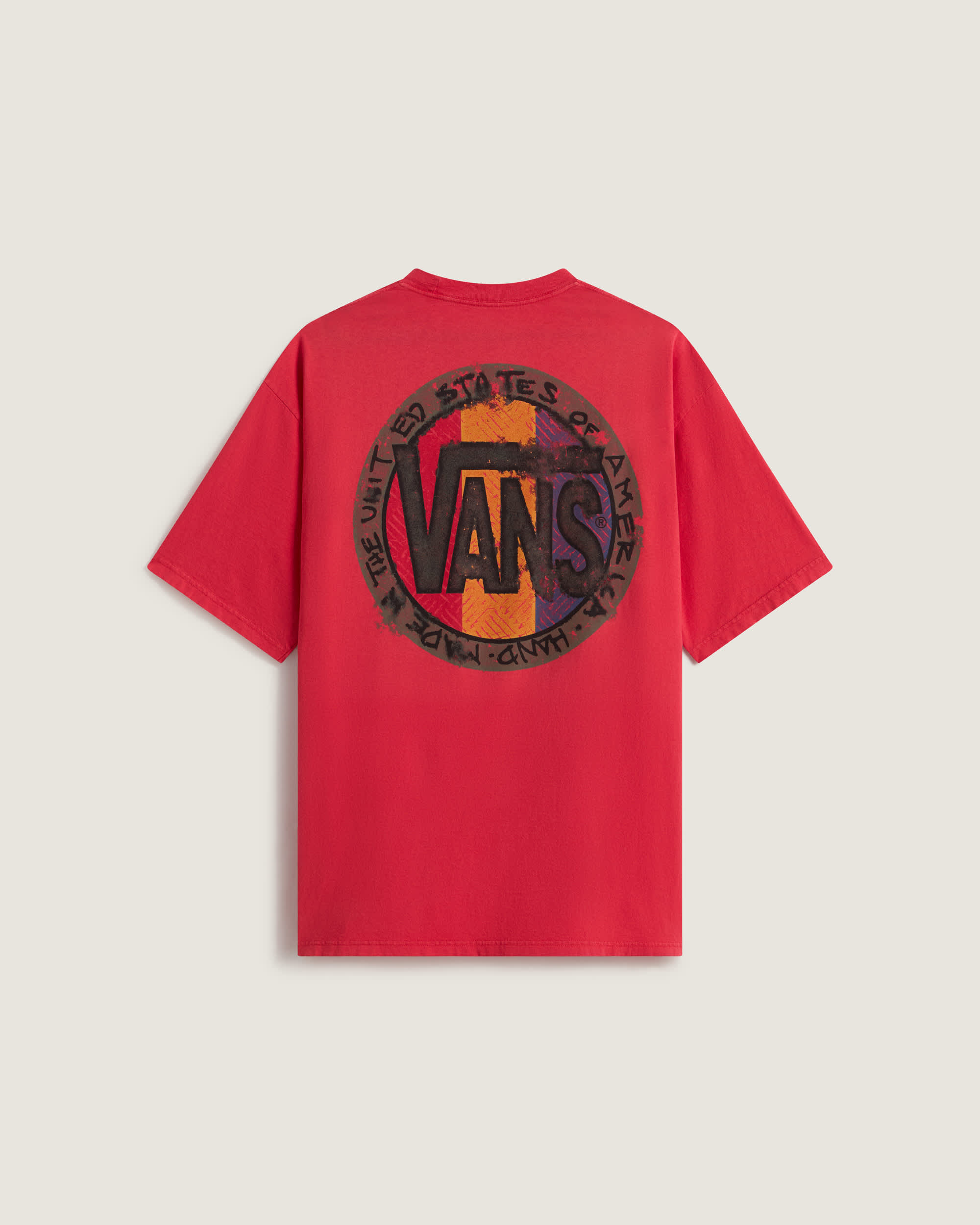 Blotched Circle SS Tee RACING RED VANS Red ALT1