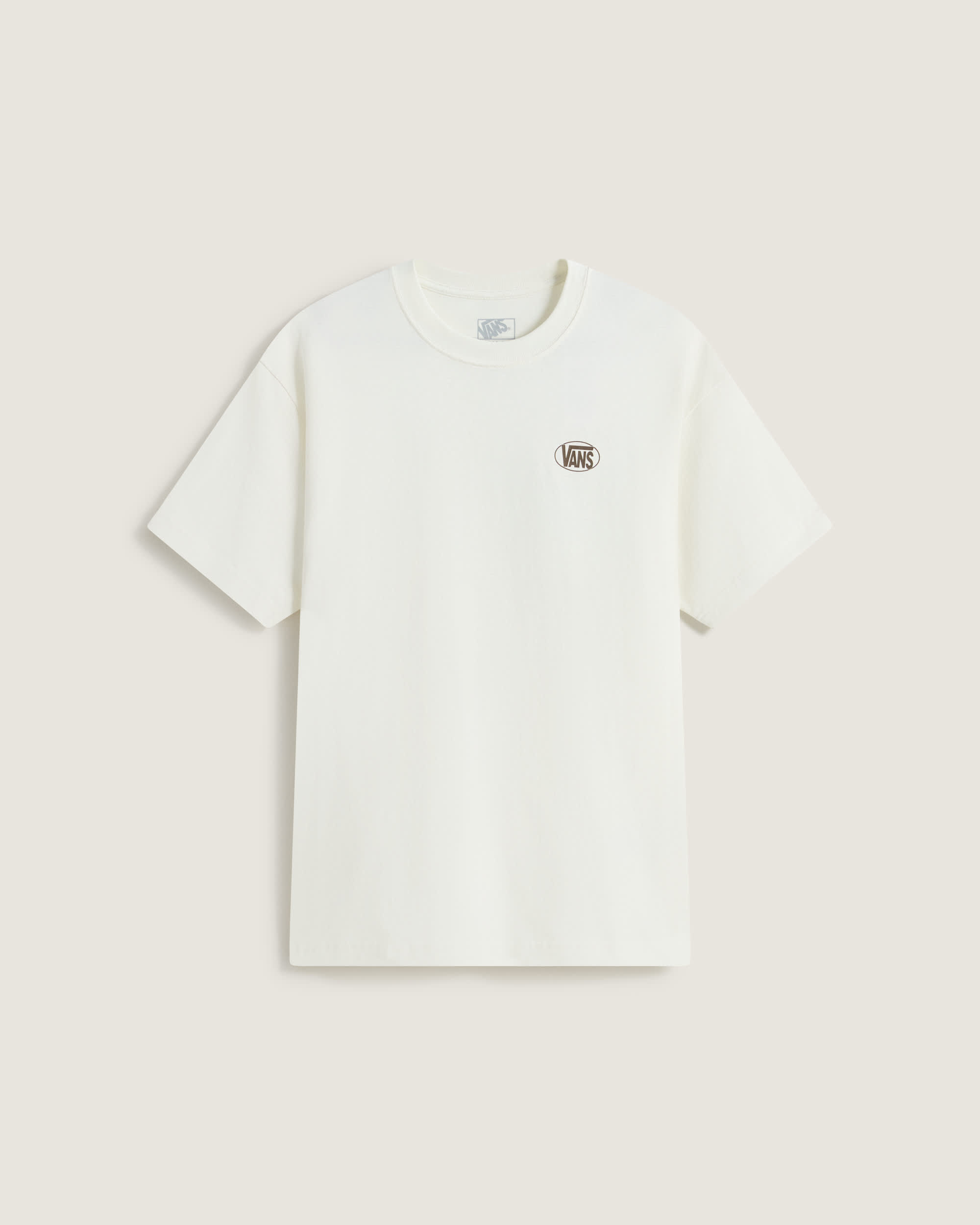 Oval Logo Loose SS Tee marshmallow VANS Wei HERO