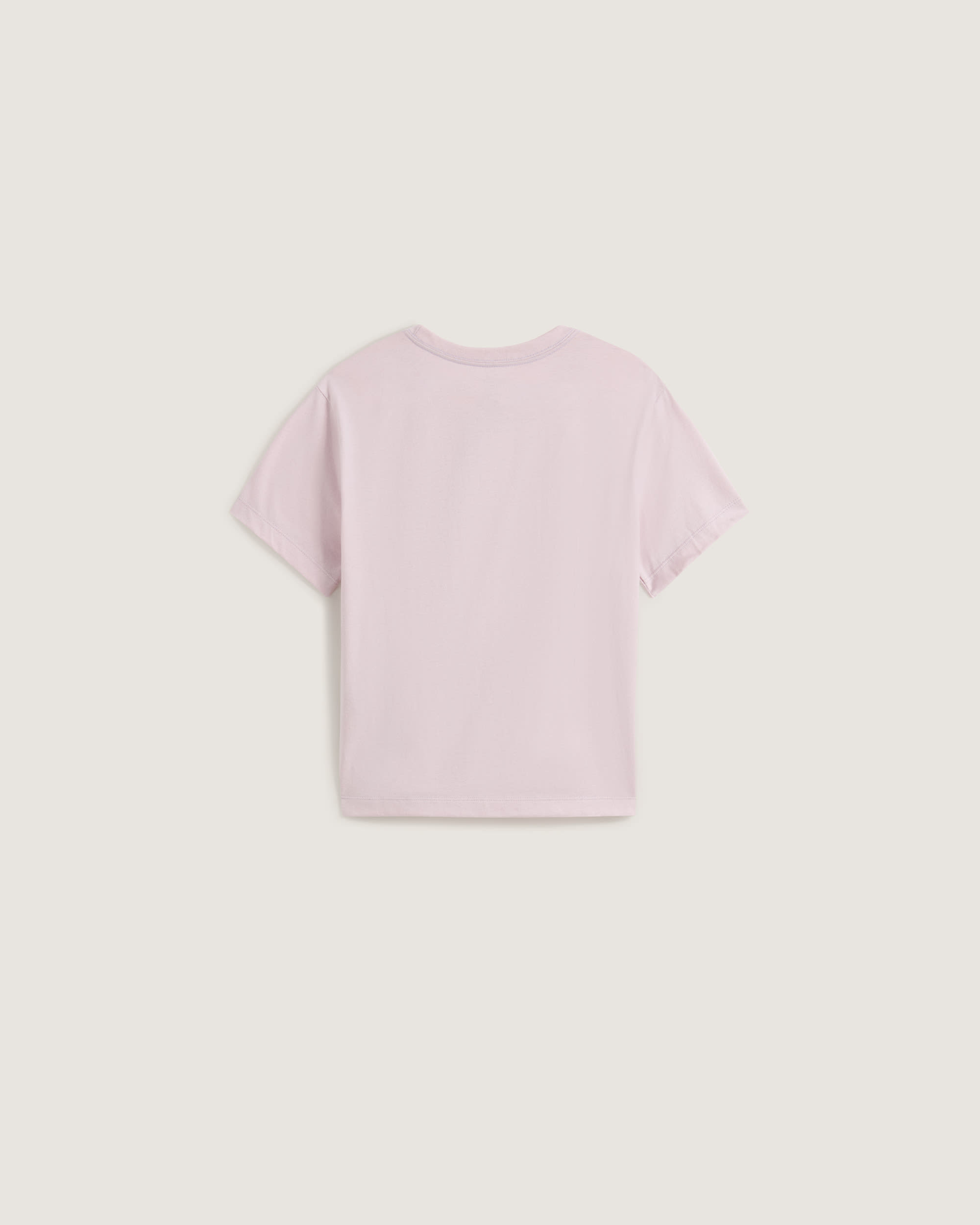 Salton Tee met ronde hals VANS Roze ALT1