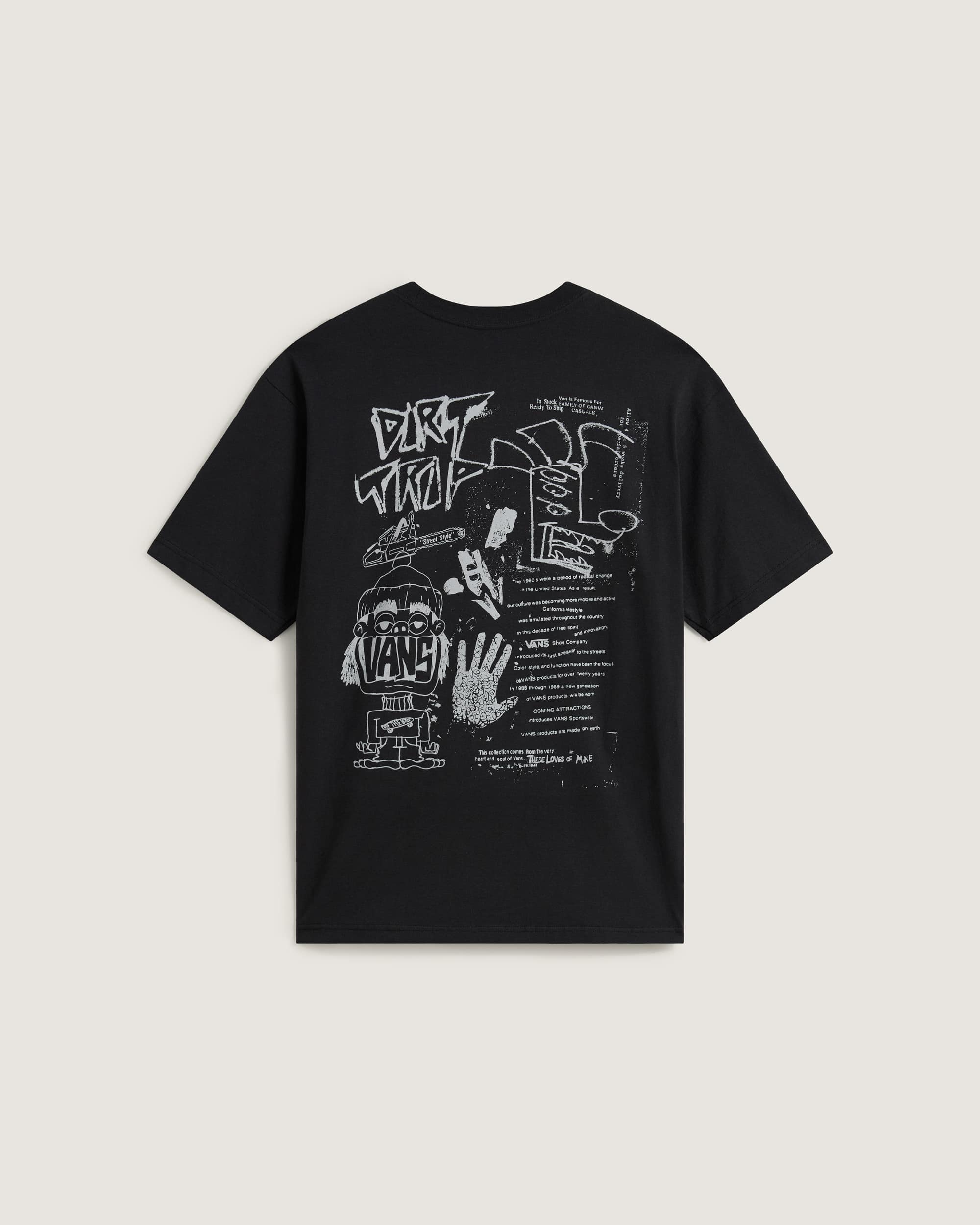 Dirt Trip TShirt VANS Schwarz ALT1
