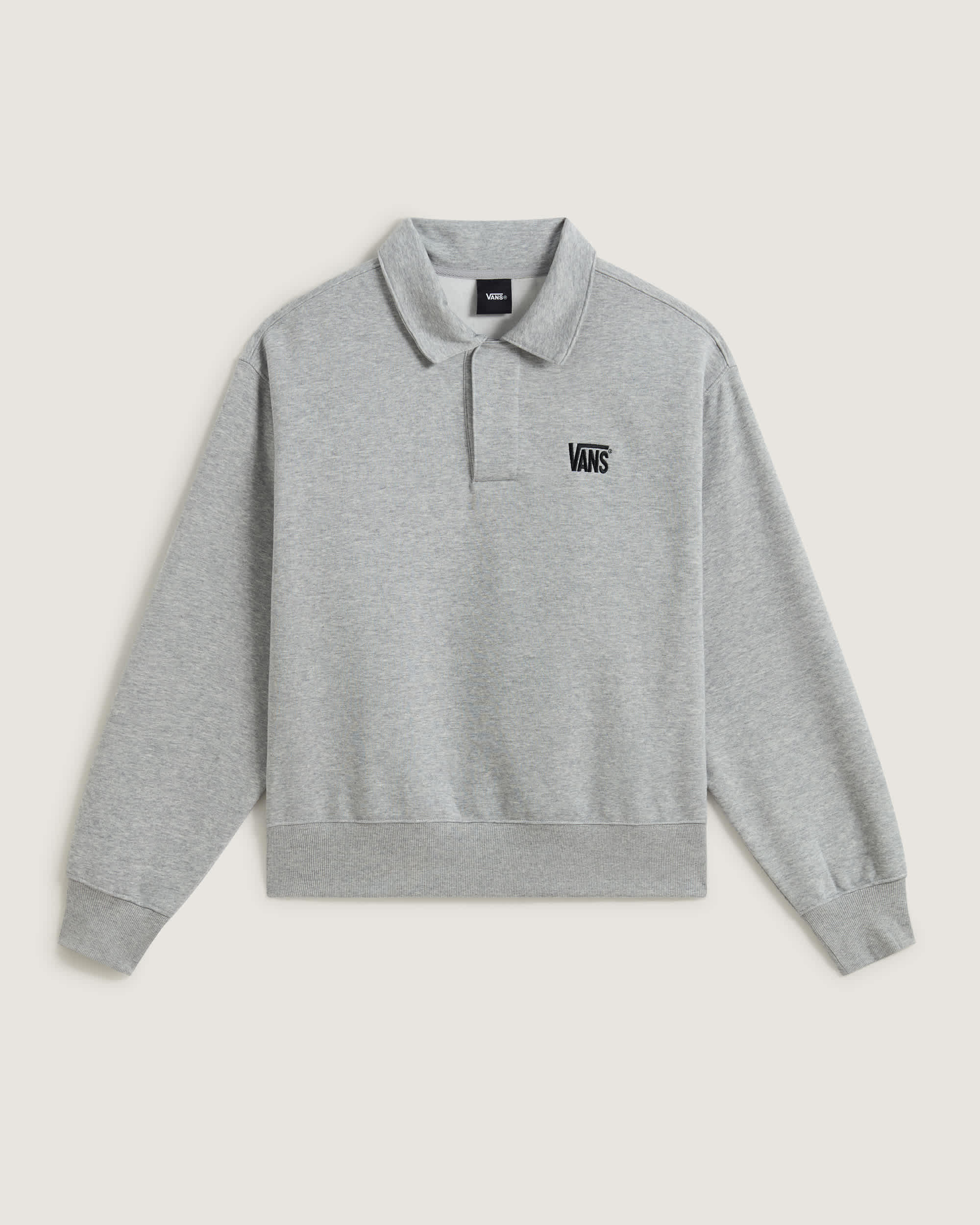 Polo FleecePullover VANS Grau HERO
