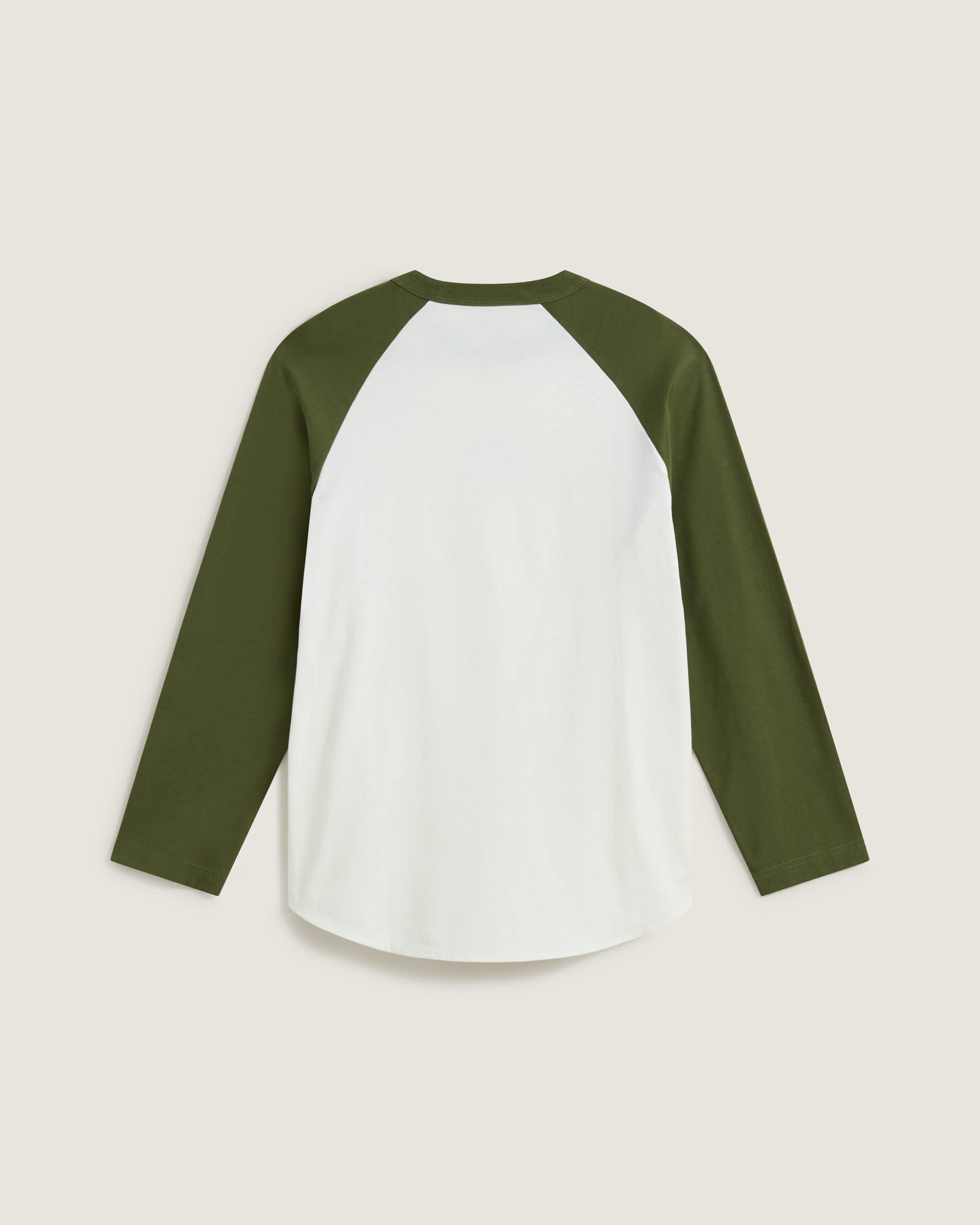 Core Raglan LangarmTShirt VANS Grn ALT1