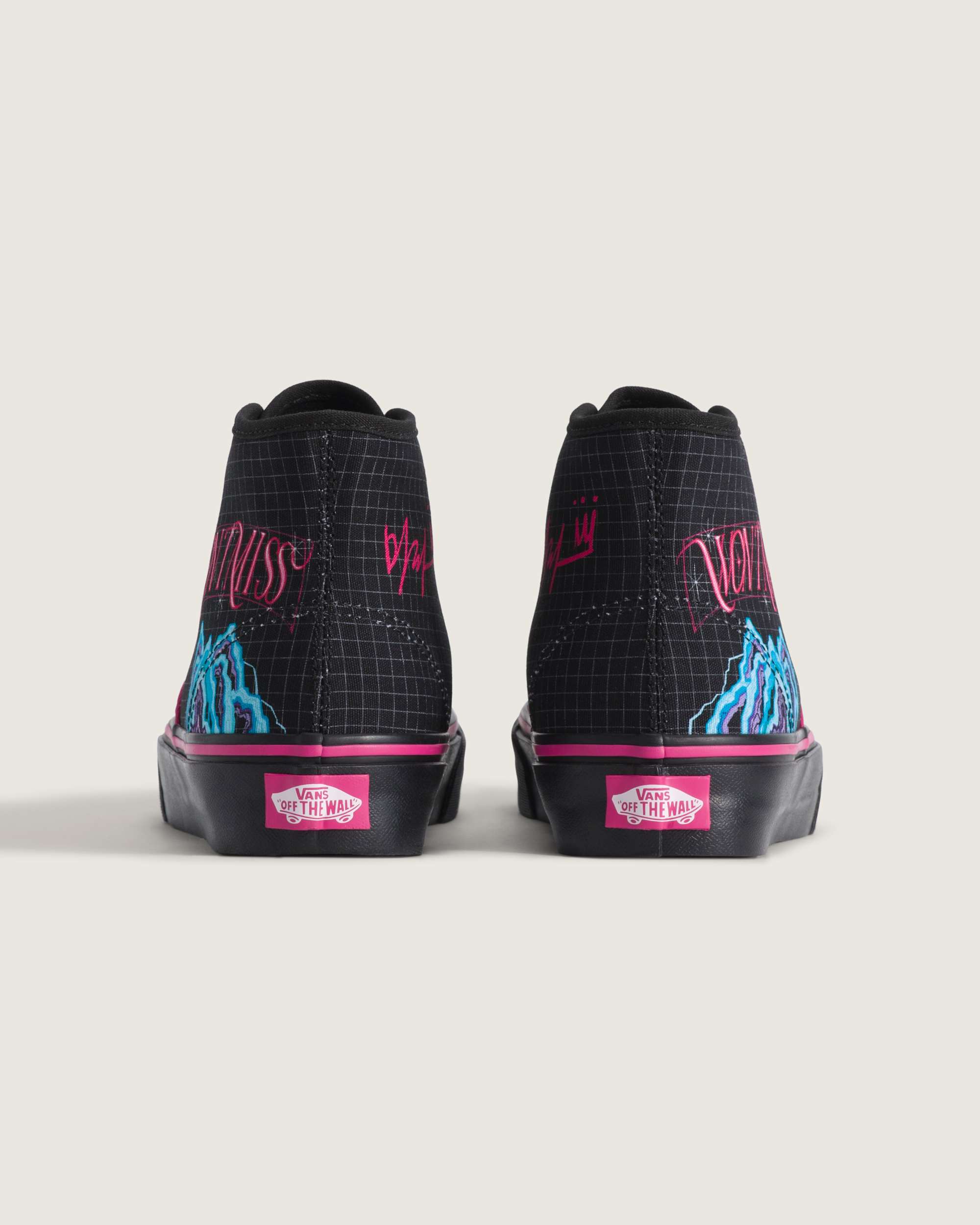 Scarpe Bambinoa KPop Demon Hunters x Vans Authentic Hi 20 814 anni VANS Nero ALT3