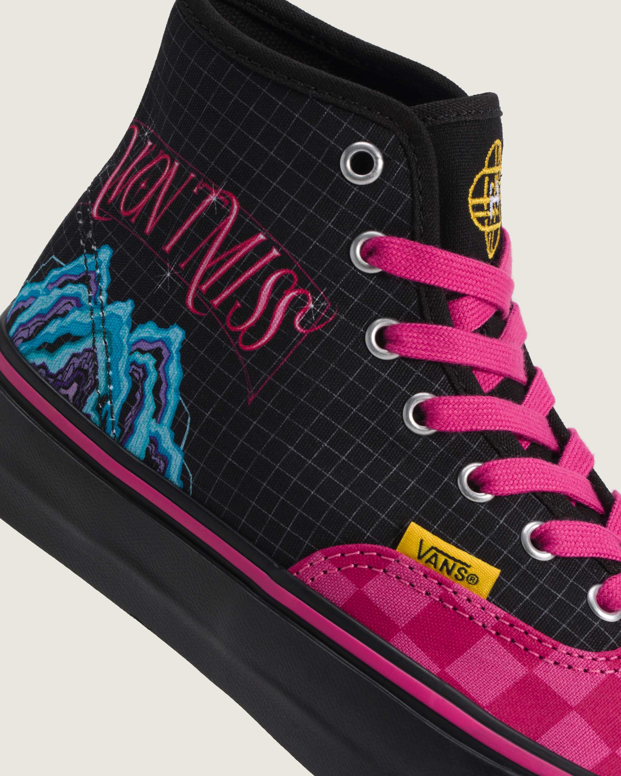 Scarpe Bambinoa KPop Demon Hunters x Vans Authentic Hi 20 814 anni VANS Nero ALT5