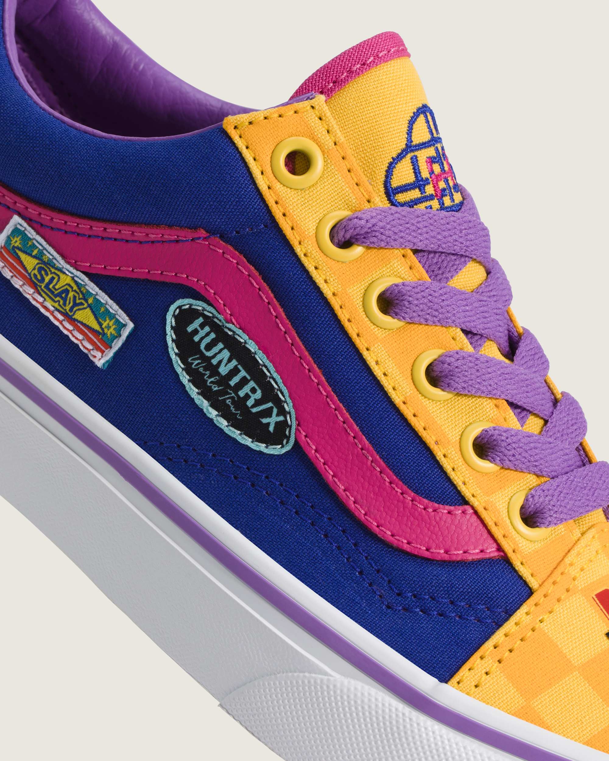 Scarpe Bambinoa KPop Demon Hunters x Vans Old Skool 814 anni VANS Giallo ALT5