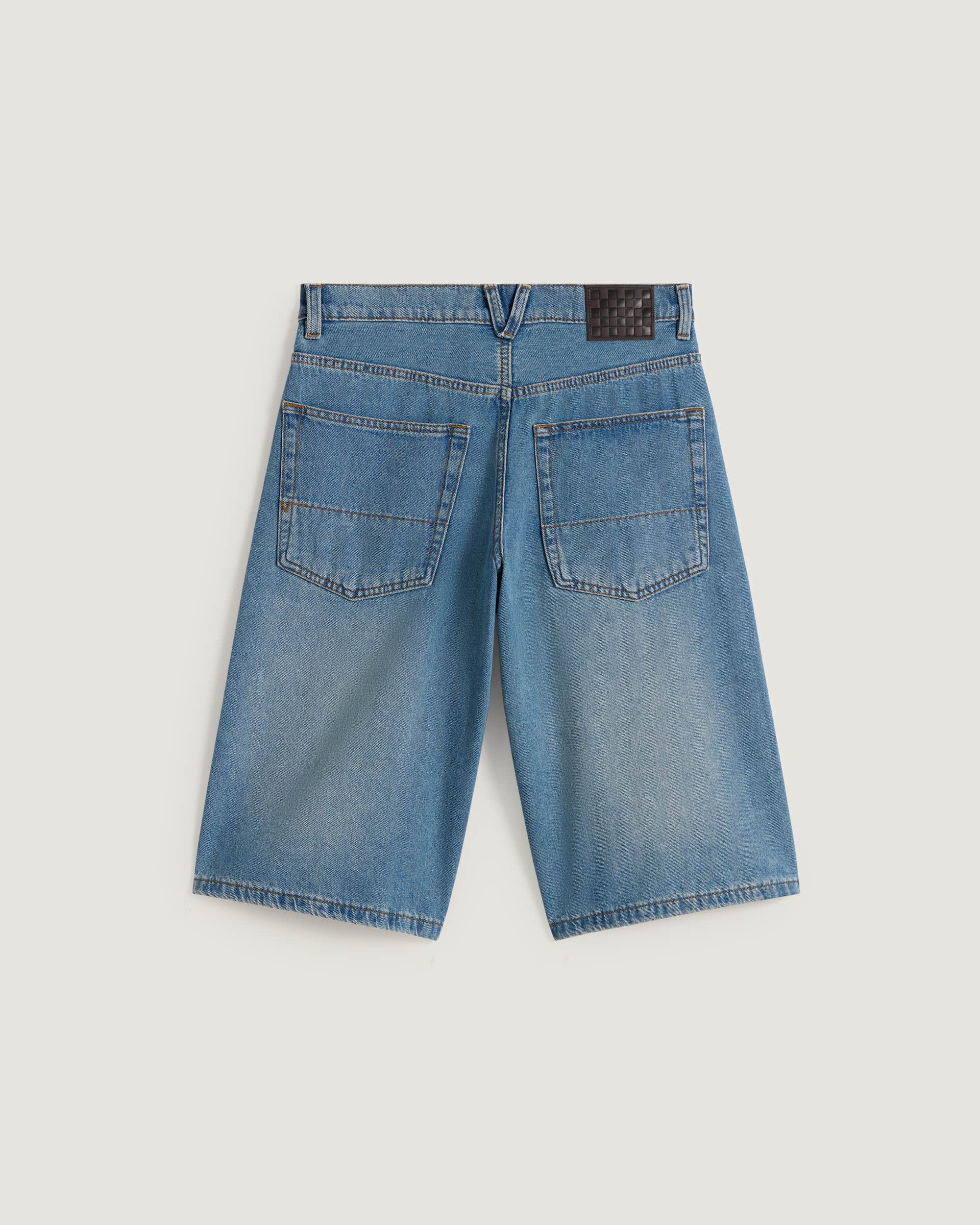 Cinched Check5 BaggyShorts VANS Blau ALT2