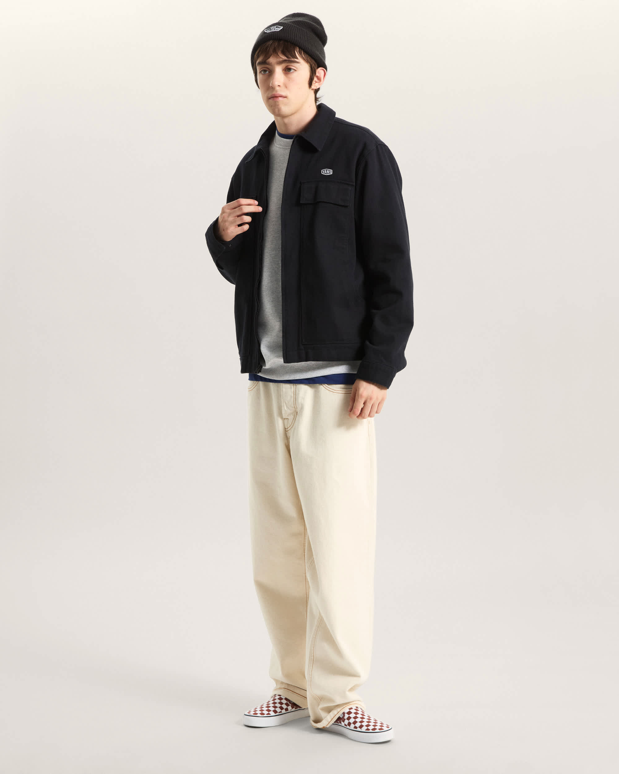 Kurtka McAvoy Zip Station VANS Czarny ALT5