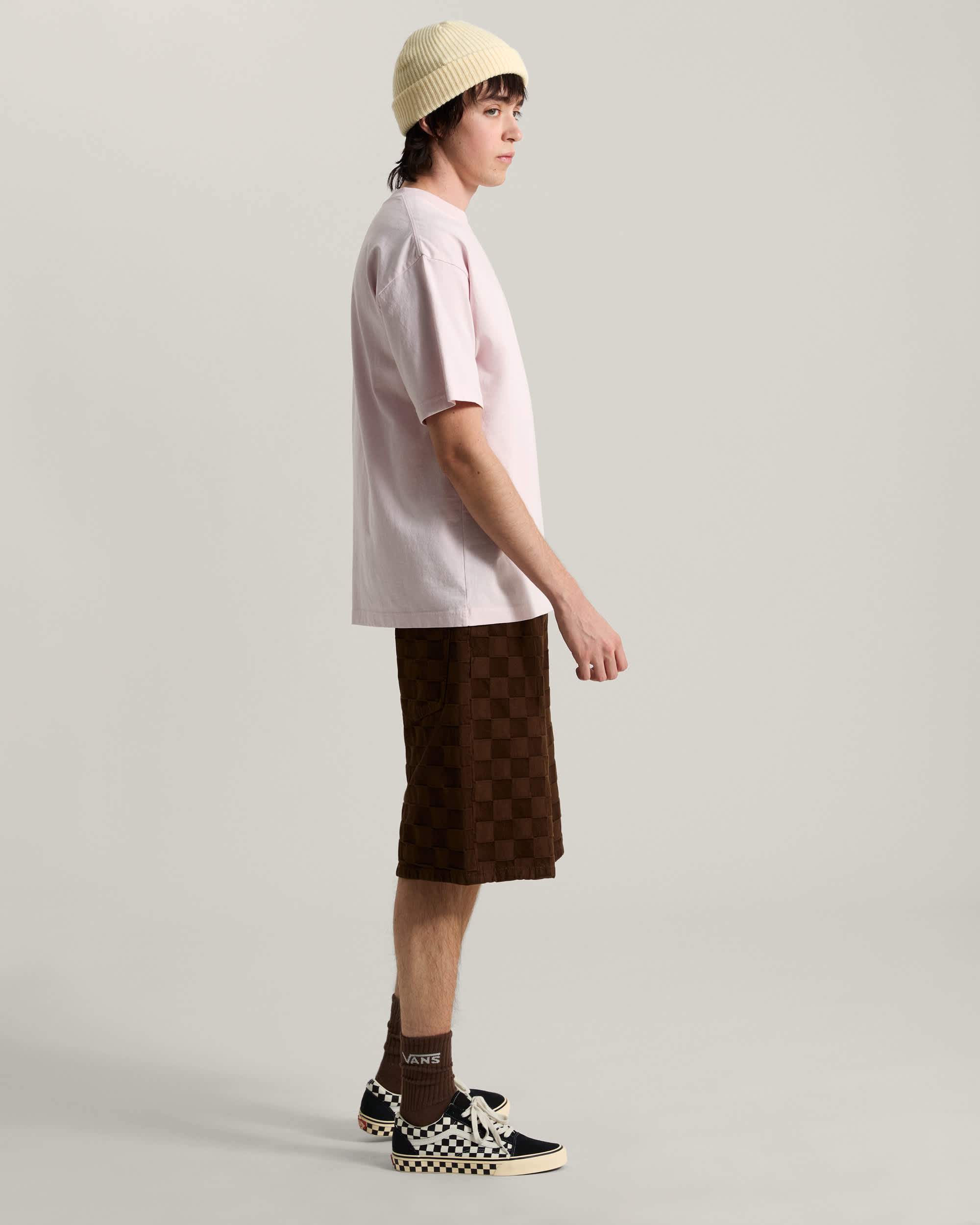 Pantaloni baggy in denim Check5 VANS Marrone ALT5