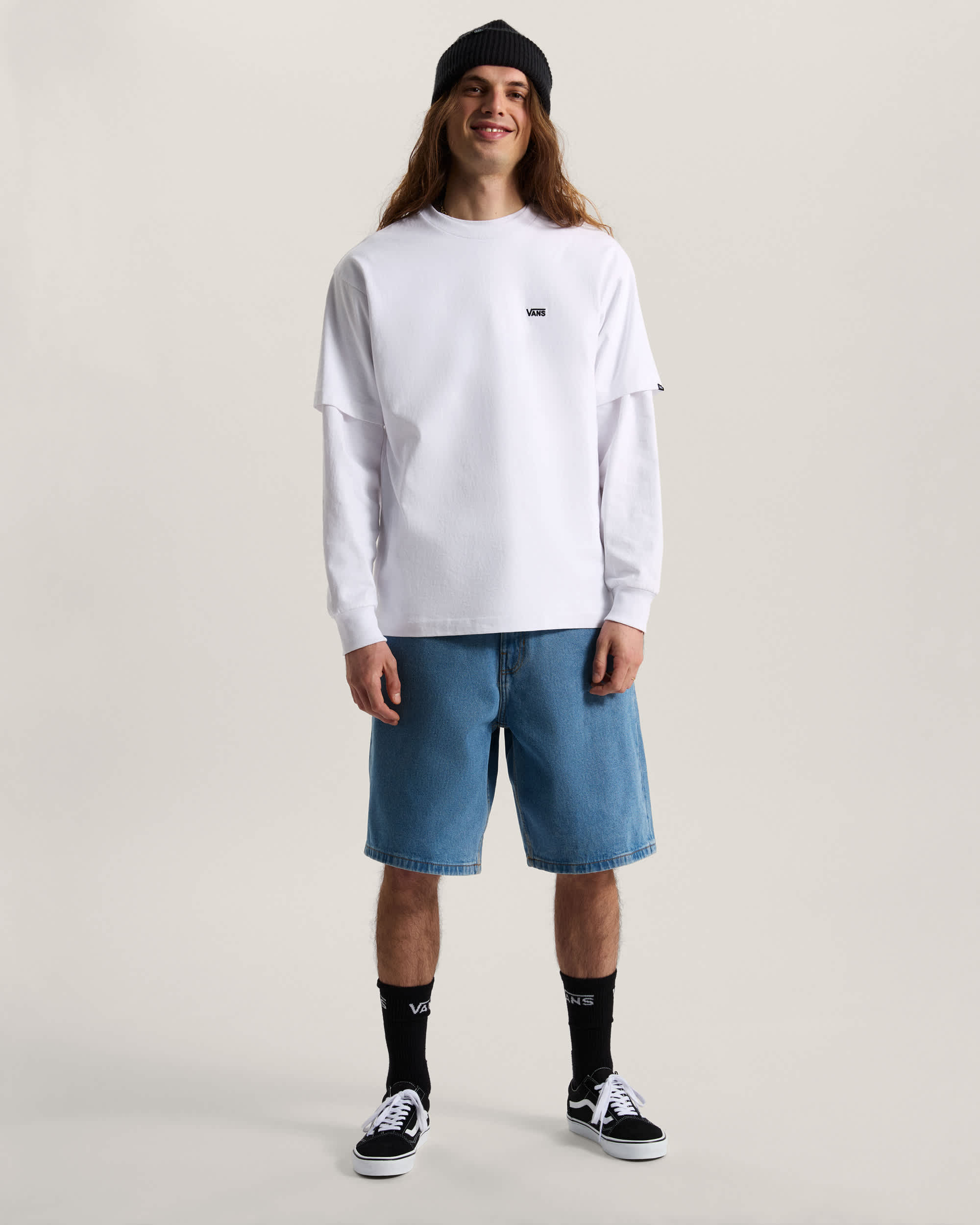 Szorty dinsowe Check5 Baggy VANS Niebieski ALT5
