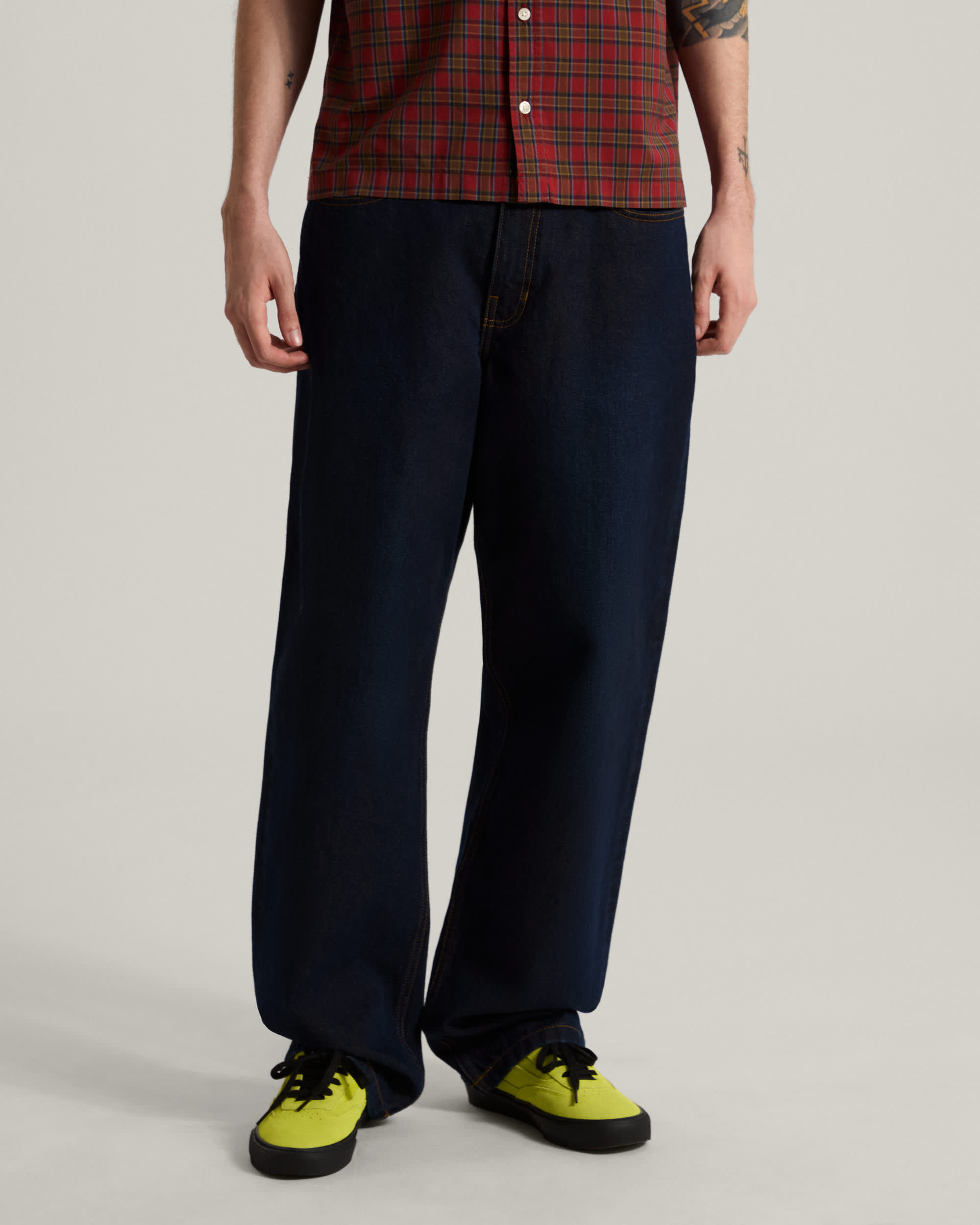 Pantalon en denim Check5 Loose VANS Bleu ALT2