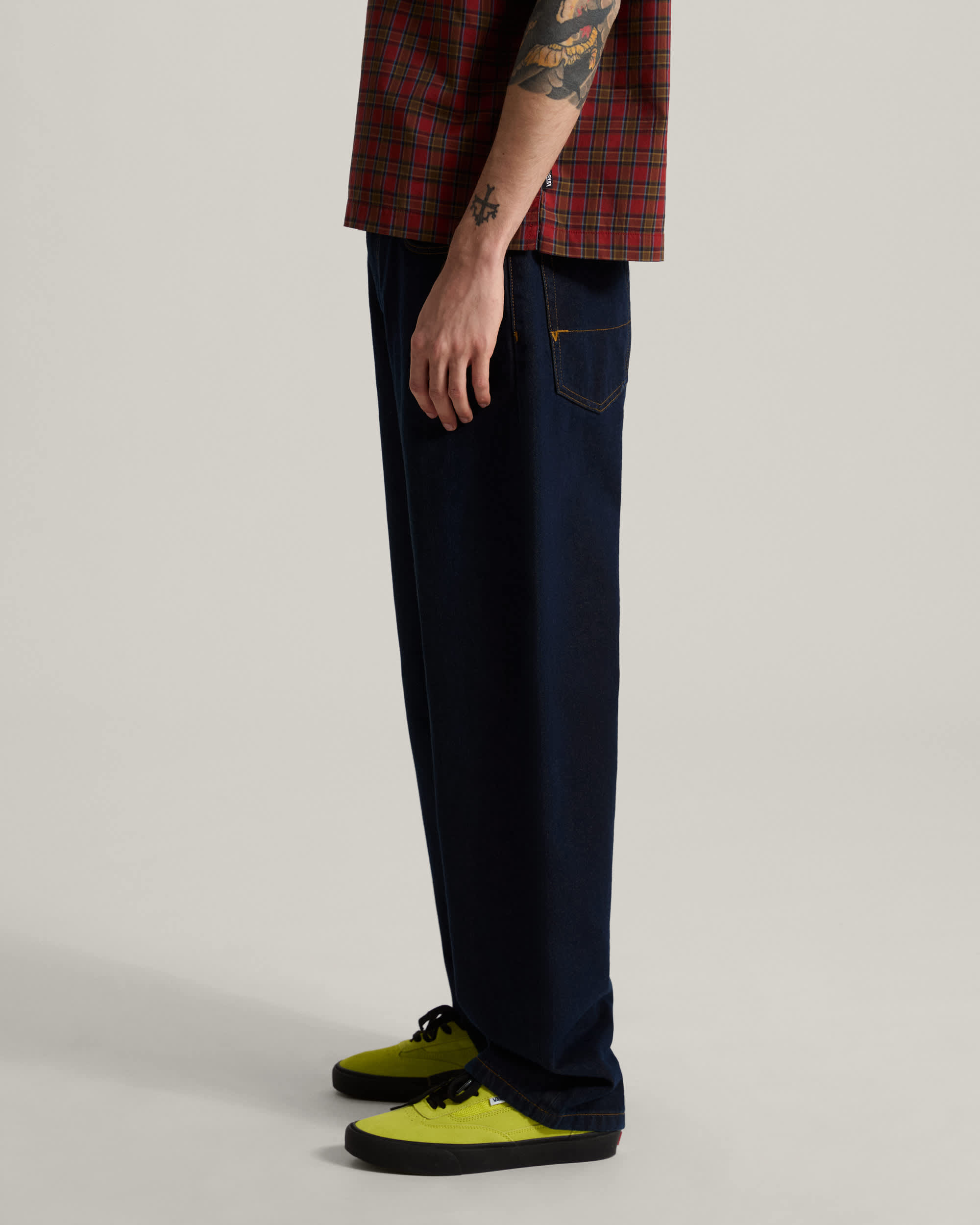 Pantalon en denim Check5 Loose VANS Bleu ALT4