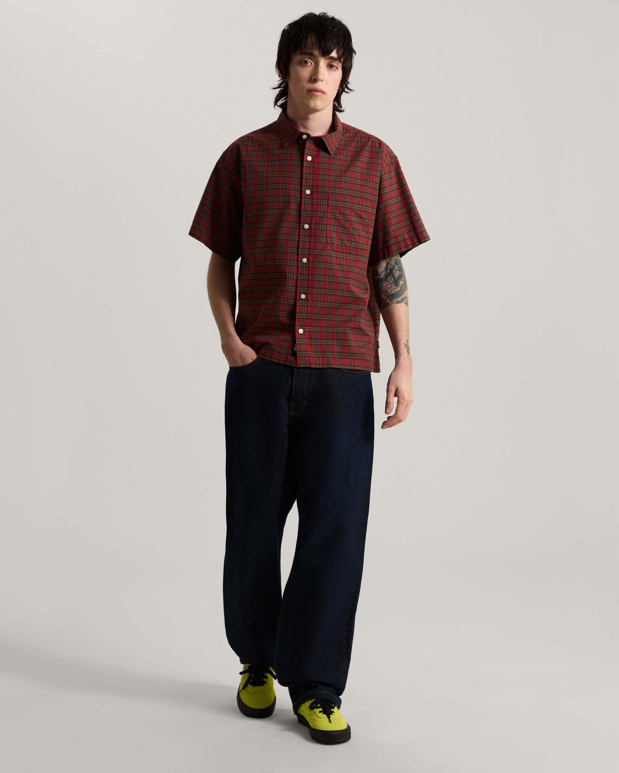 Pantalon en denim Check5 Loose VANS Bleu ALT5