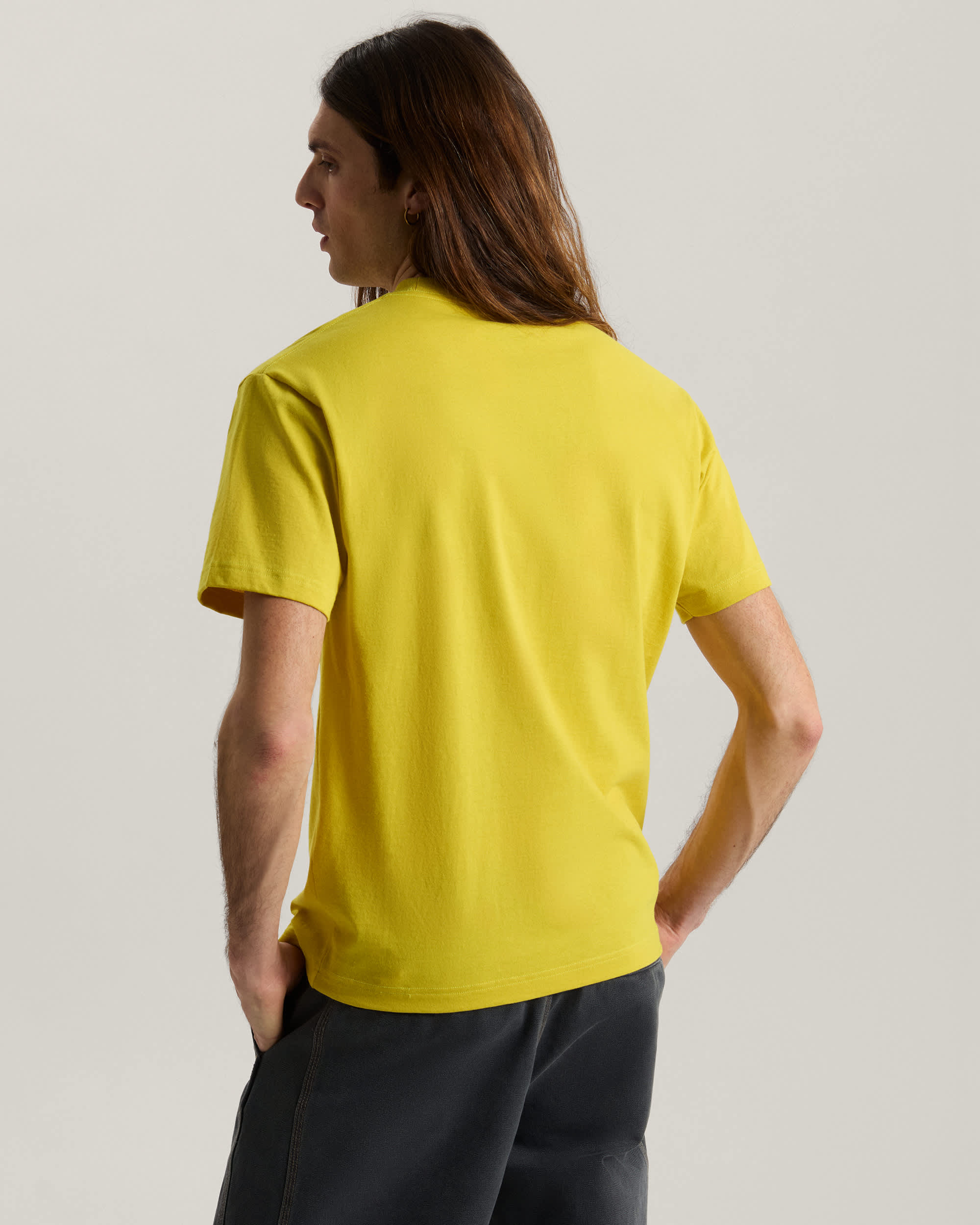 Tshirt Stretch Logo VANS Amarelo ALT3