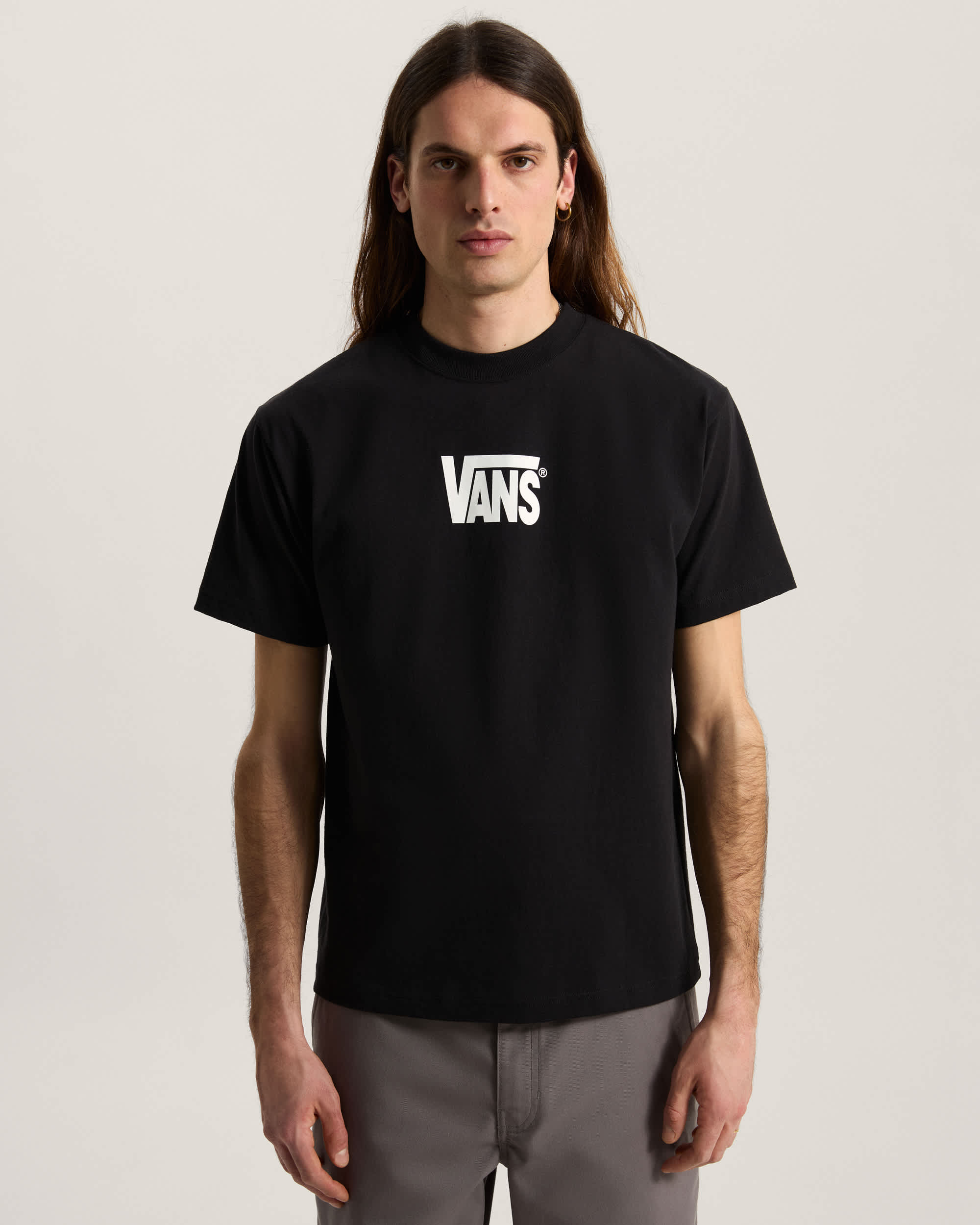 Tshirt Stretch Logo VANS Czarny ALT2