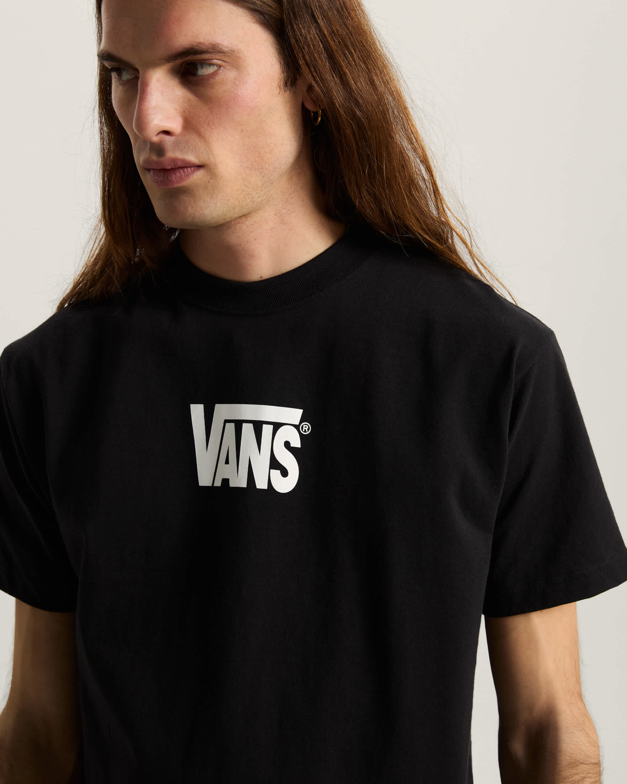 Tshirt Stretch Logo VANS Czarny ALT5