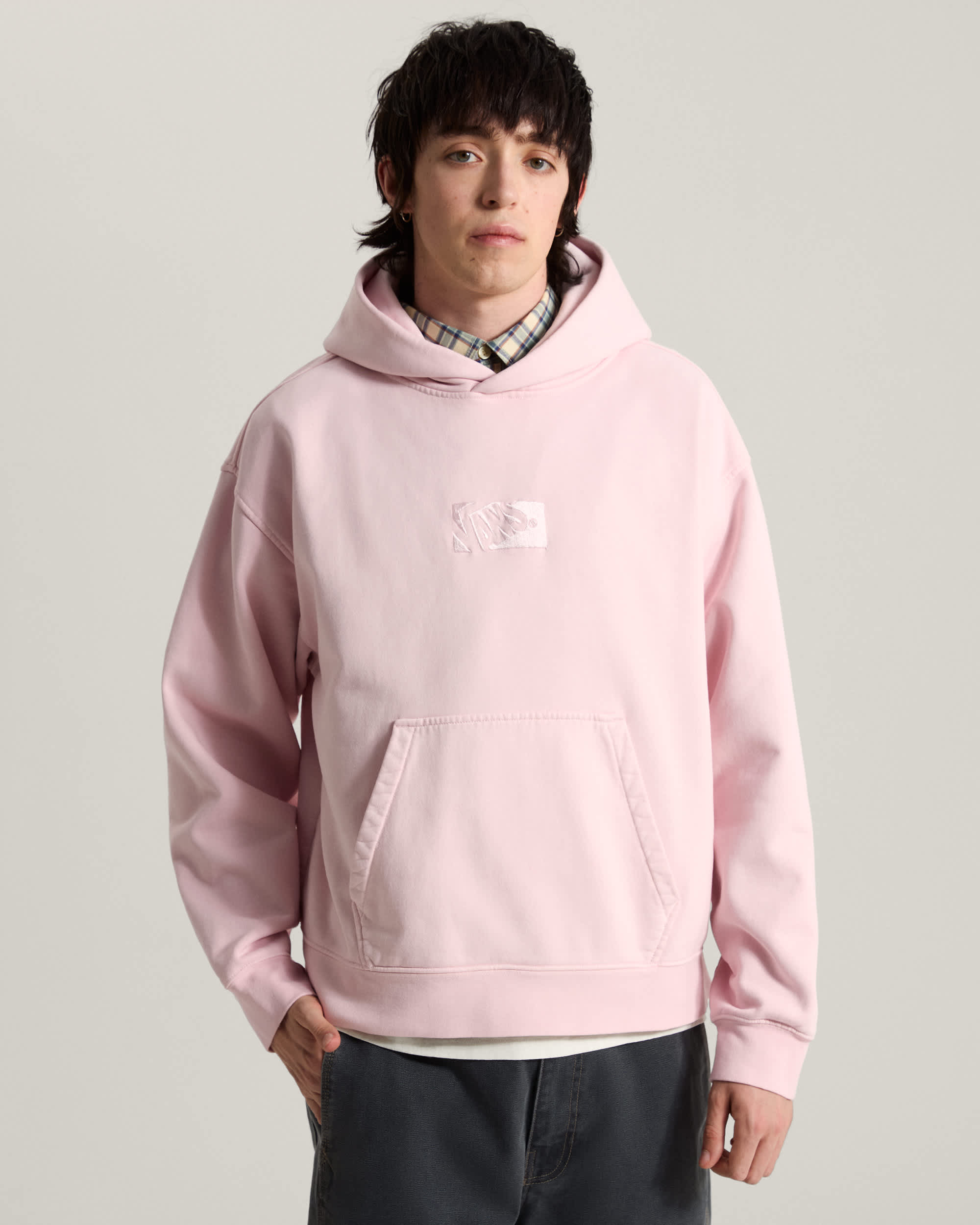 Bluza z kapturem Premium Pullover VANS Fioletowy ALT2