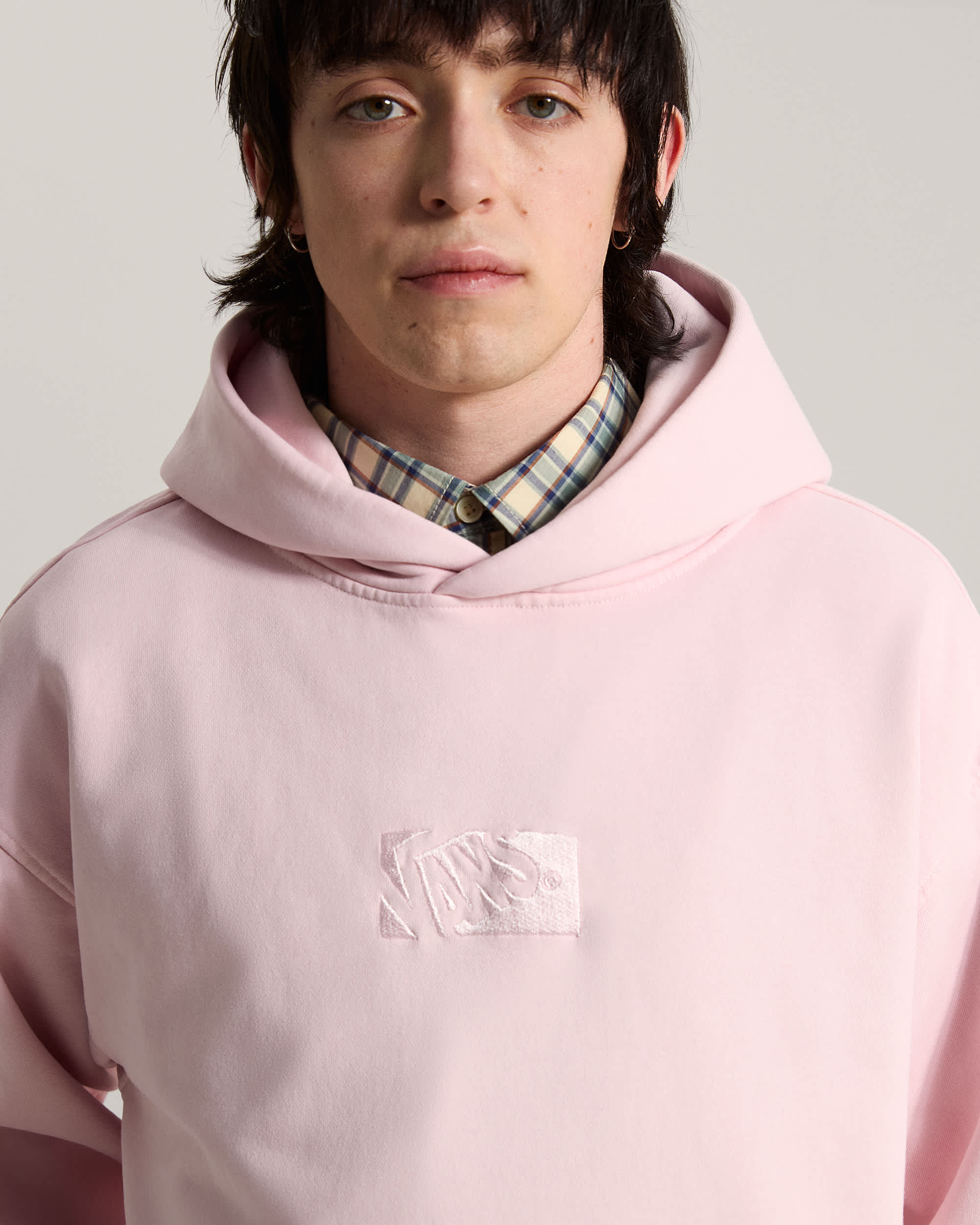 Bluza z kapturem Premium Pullover VANS Fioletowy ALT6