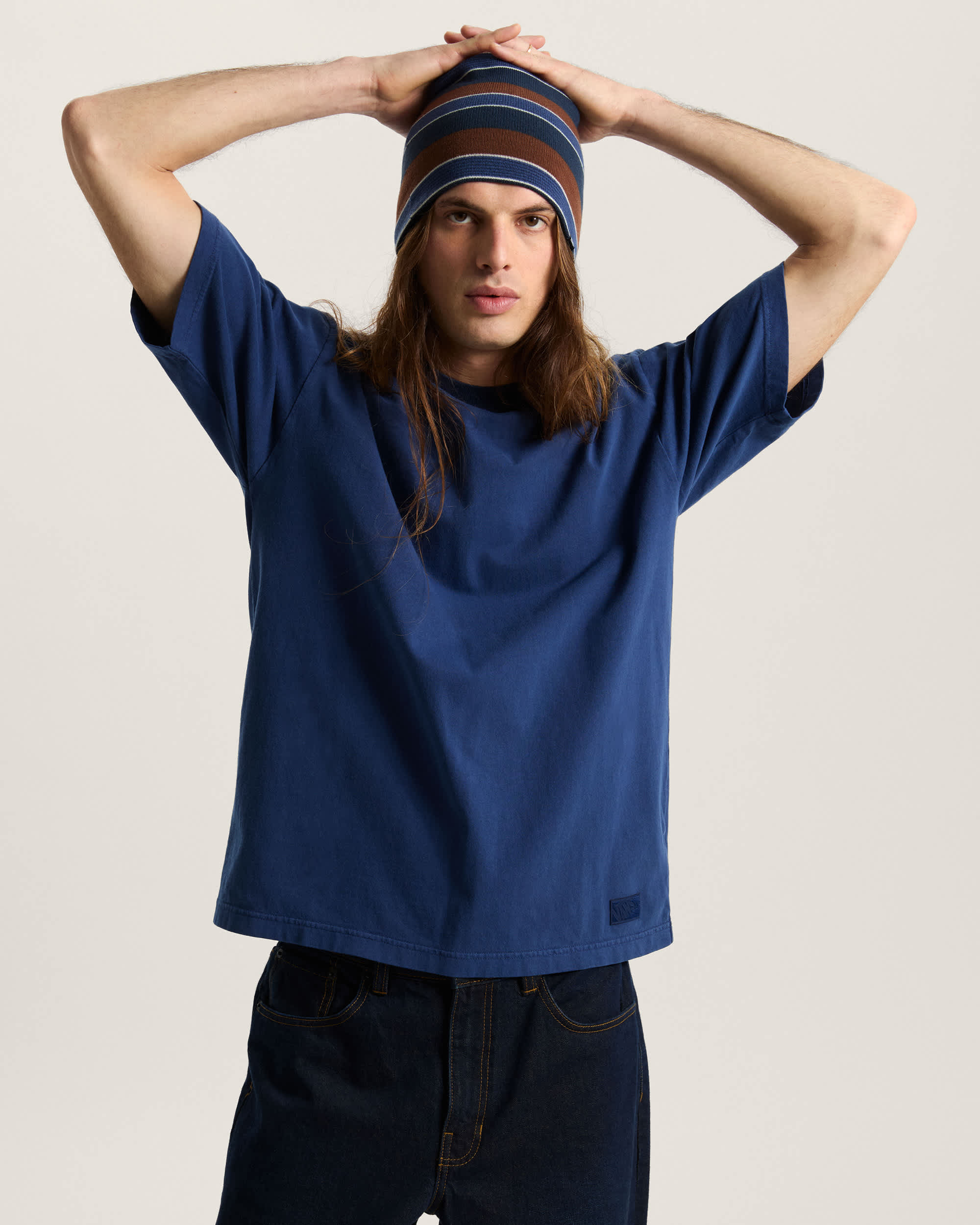 Premium Loose TShirt VANS Blau ALT2