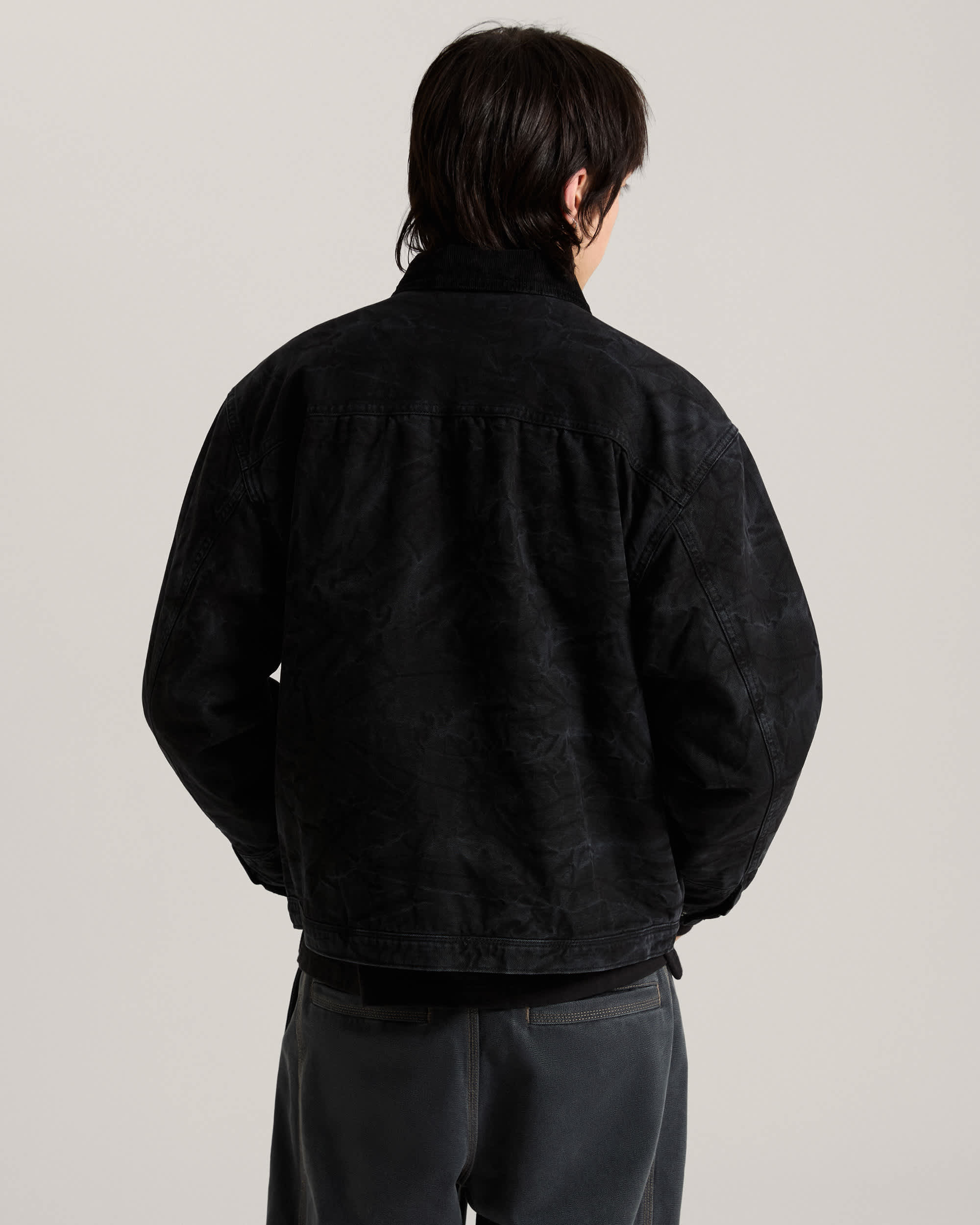 Nico Chore Canvas Jacket Black VANS Black ALT3