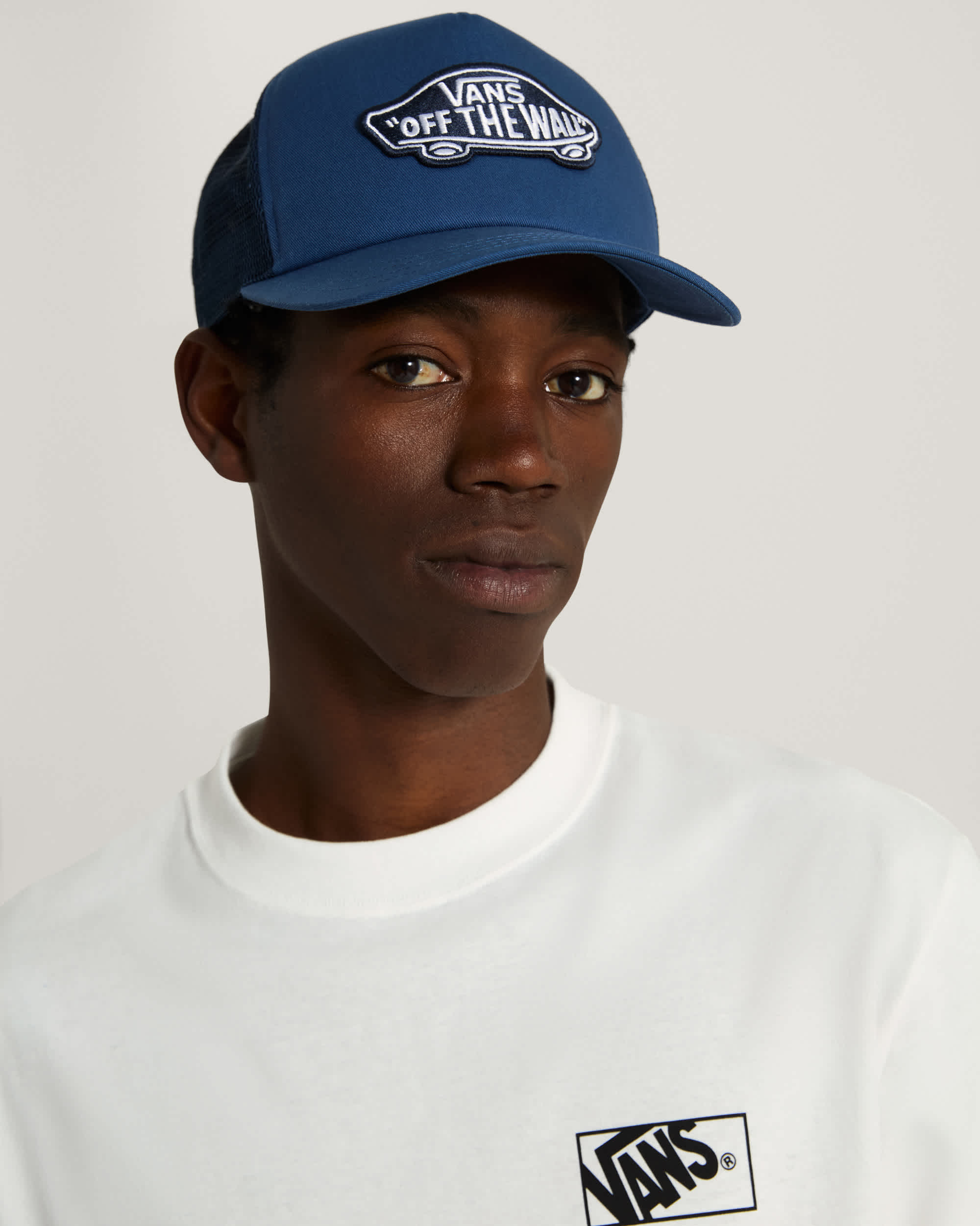 Classic Patch Trucker Hat VANS Blue ALT3