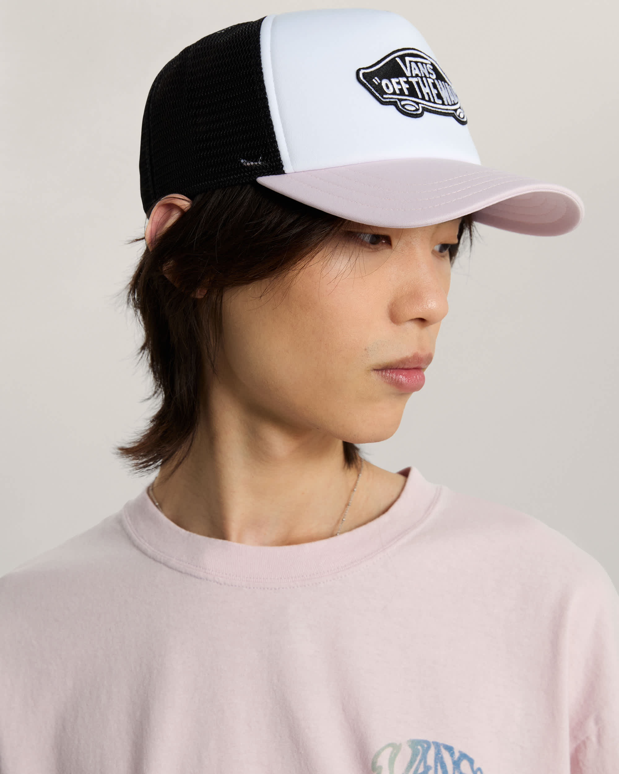 Classic Patch TruckerKappe VANS Rosa ALT3