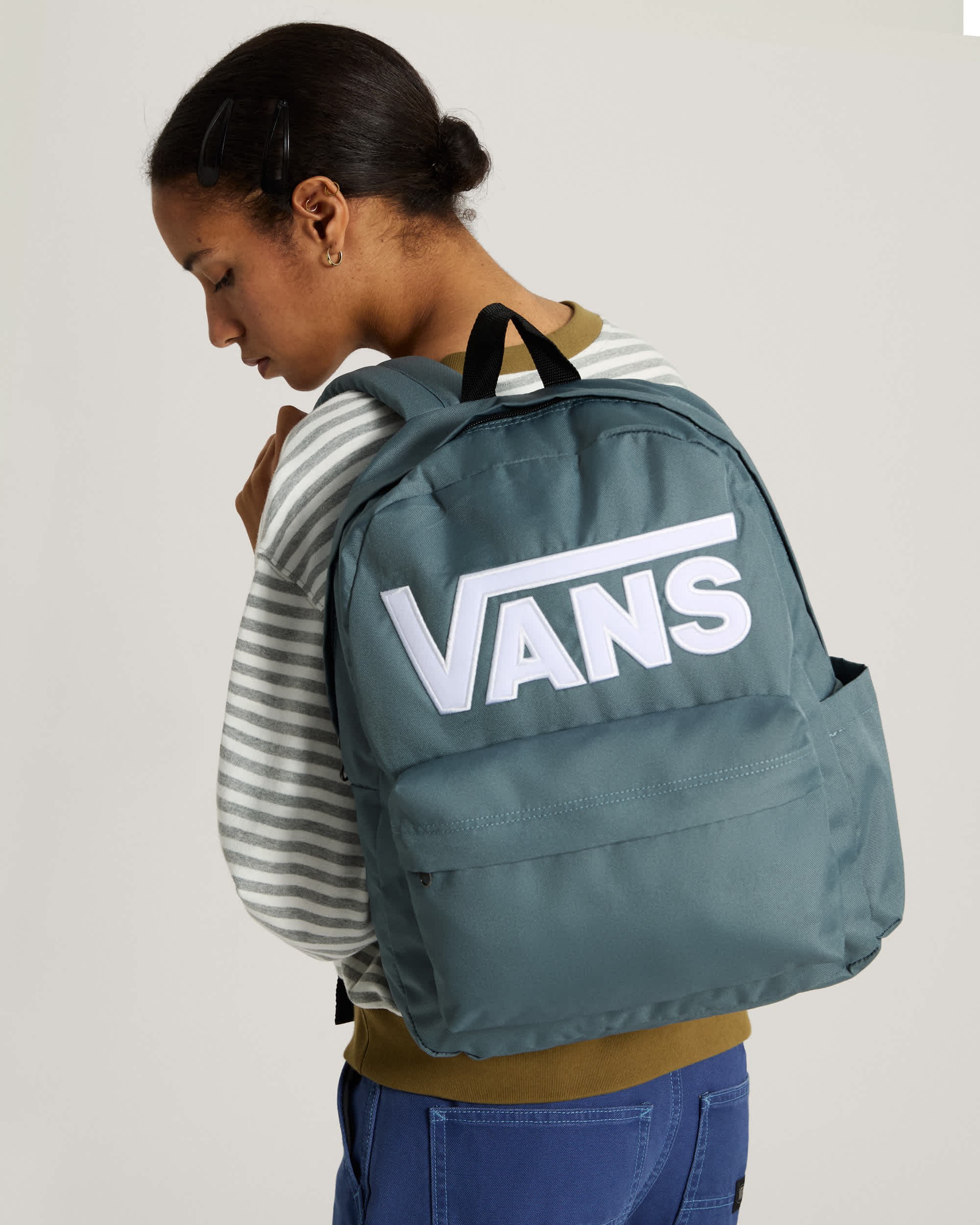 Zaino Old Skool VANS Grigio ALT5