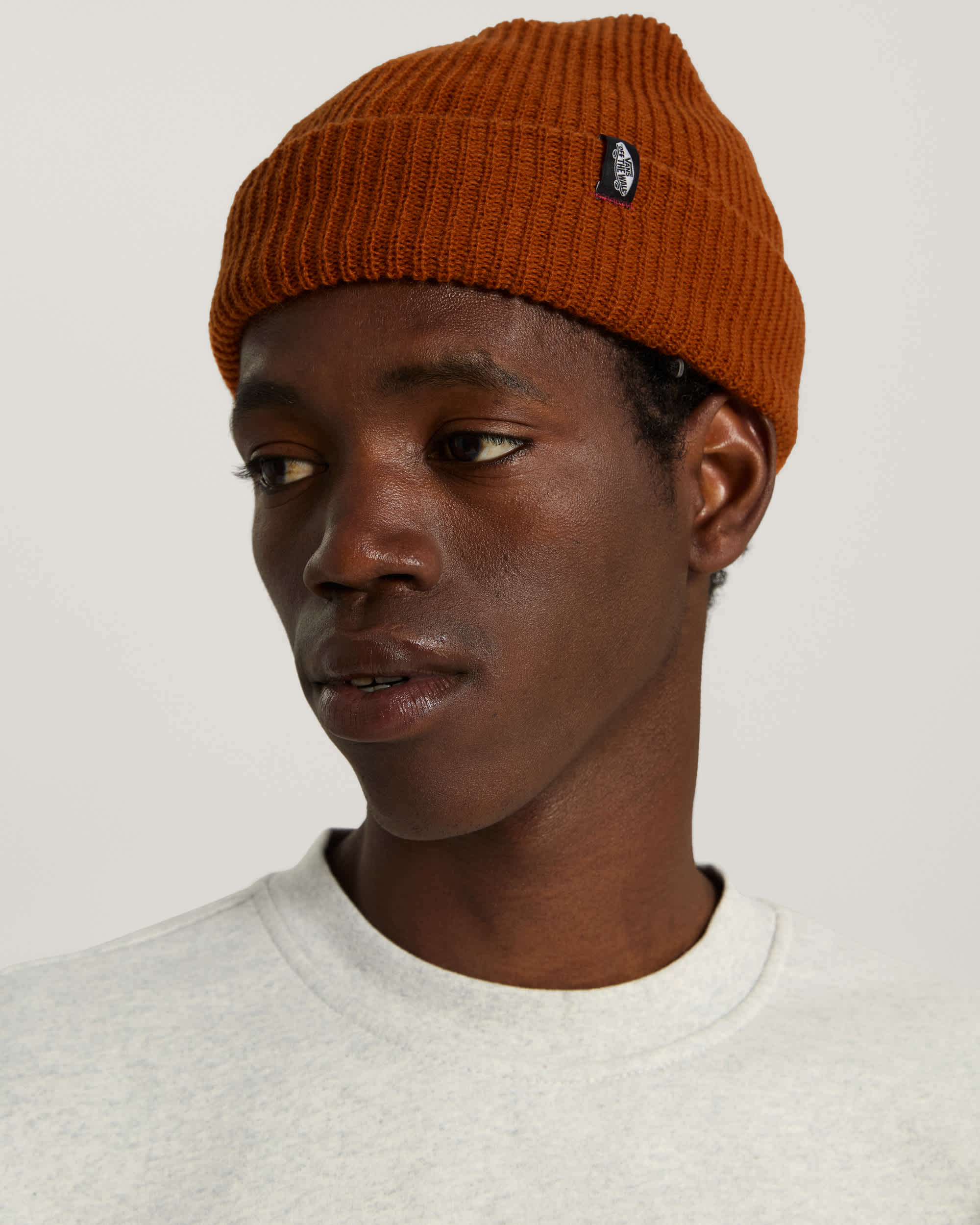 Bonnet Original Shallow Cuff VANS OrangeMarron ALT3