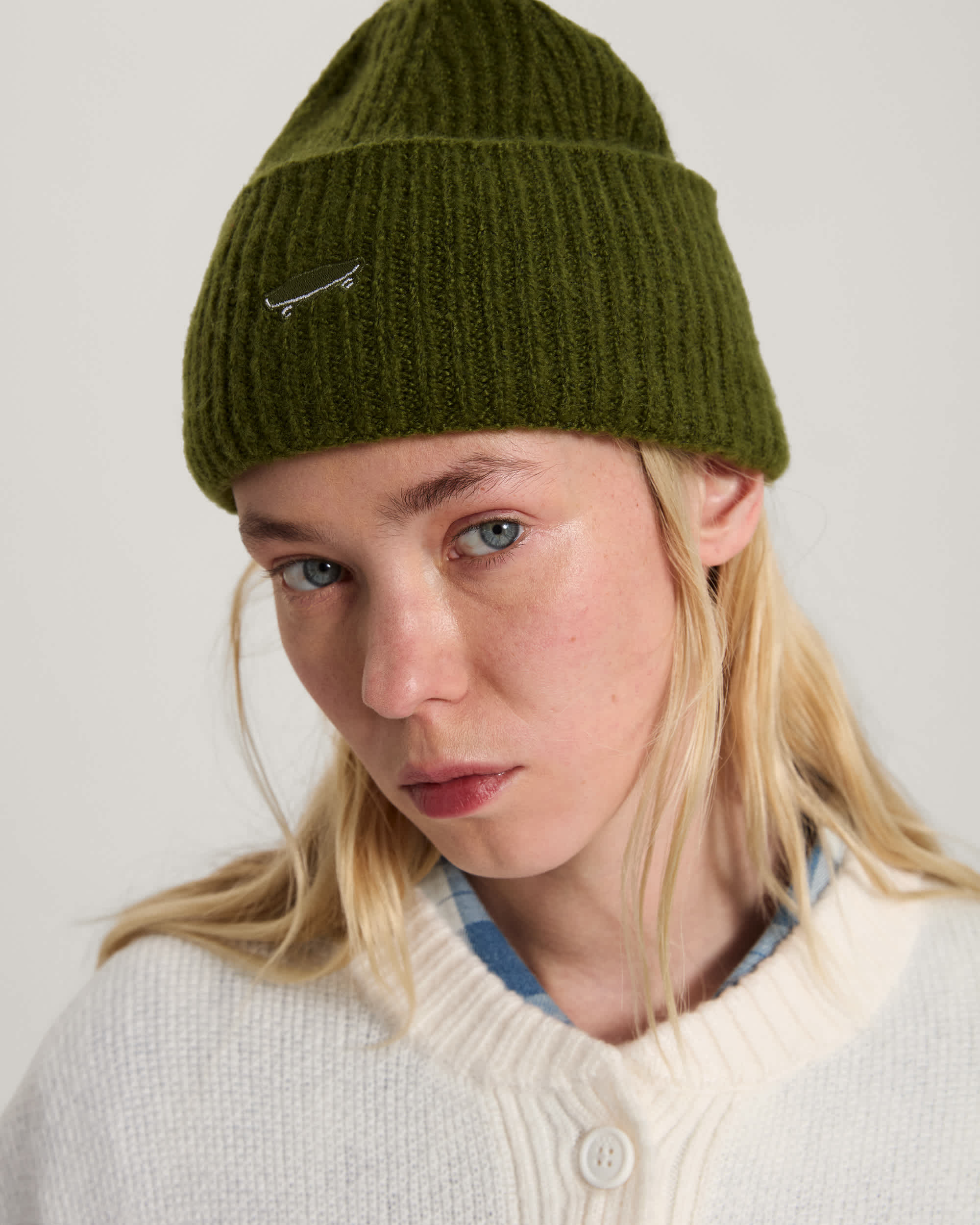 Densmore Wide Cuff Beanie VANS Green ALT3
