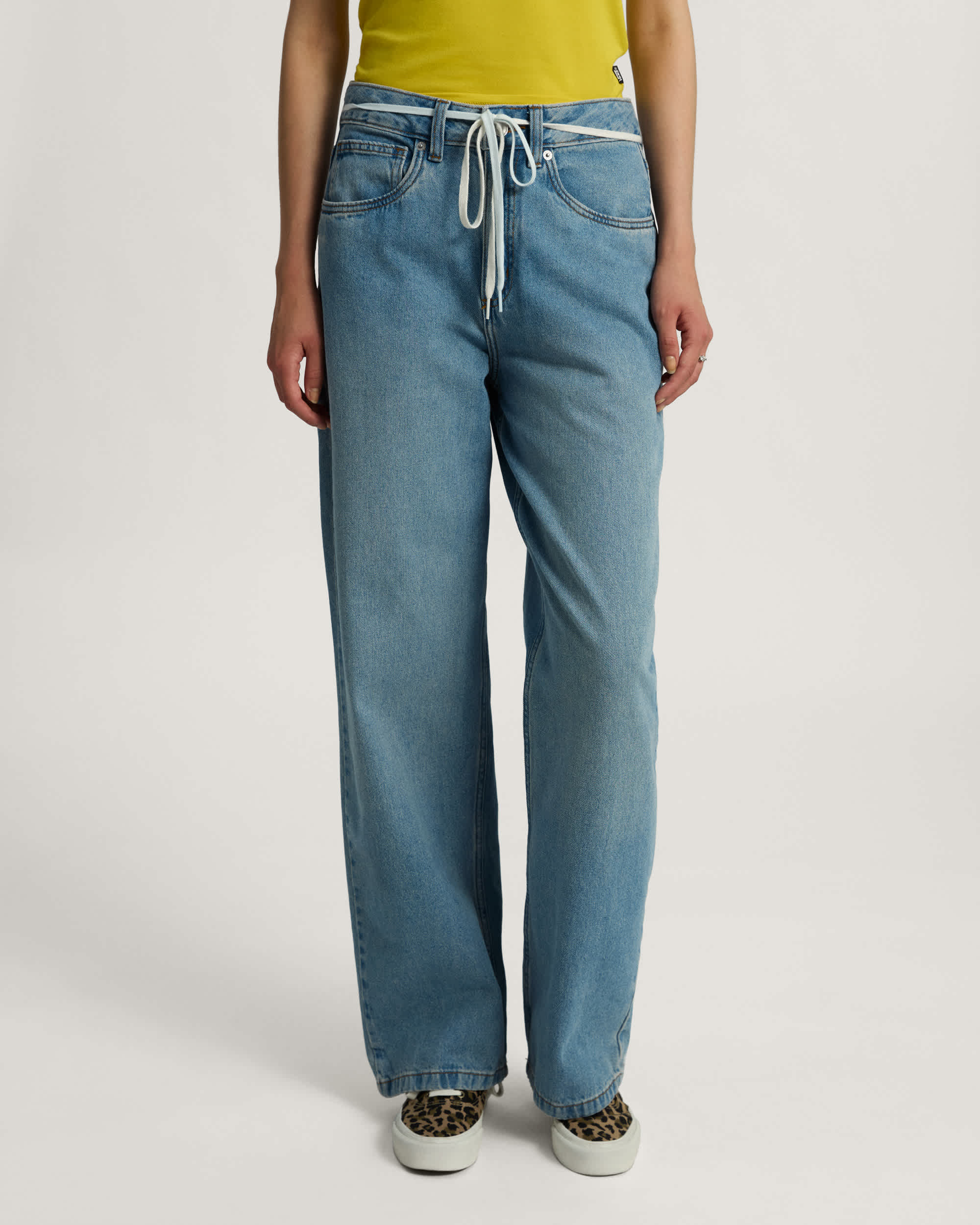 Pantalon  5 poches Sirelle Puddle VANS Bleu ALT2