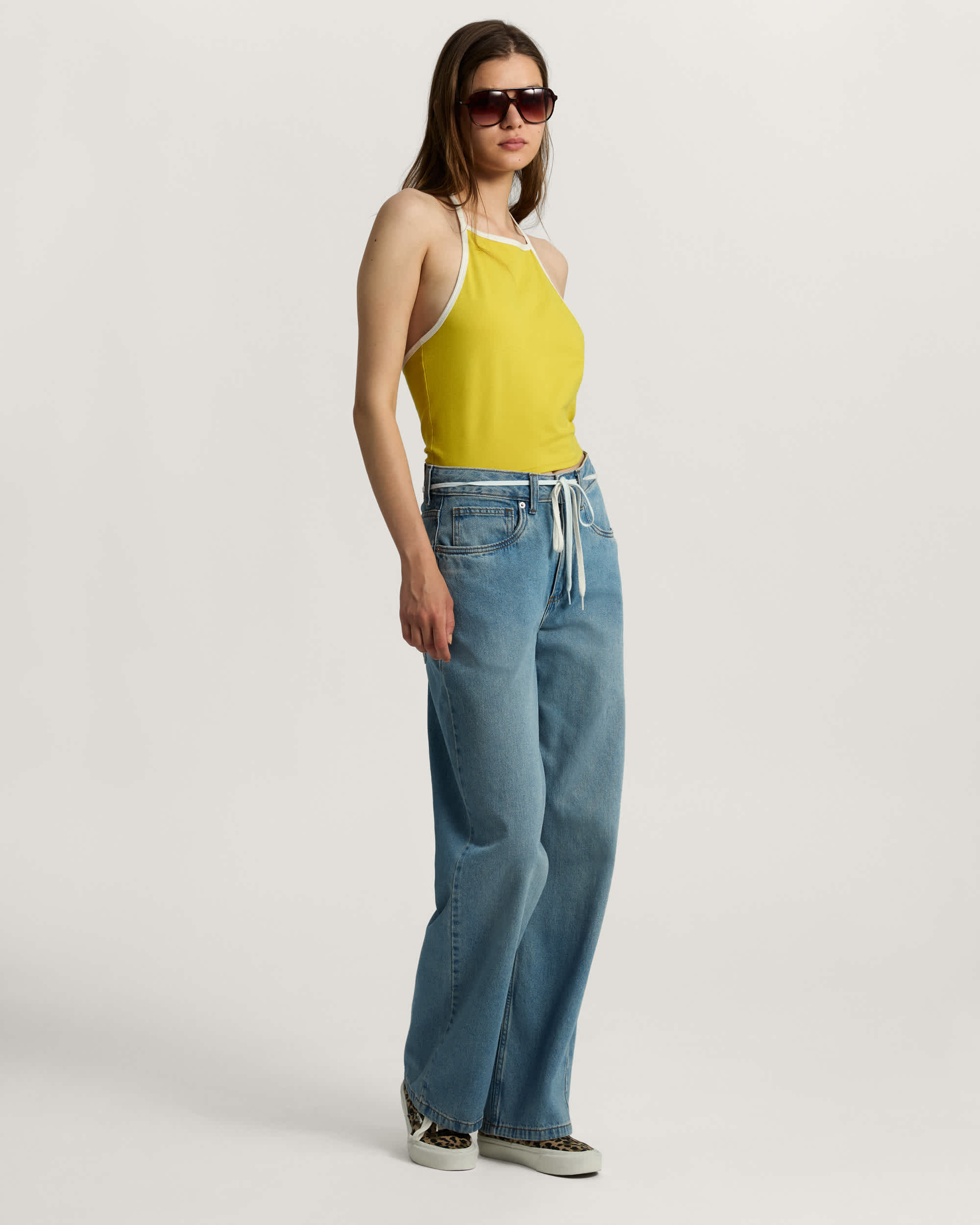 Pantalon  5 poches Sirelle Puddle VANS Bleu ALT5