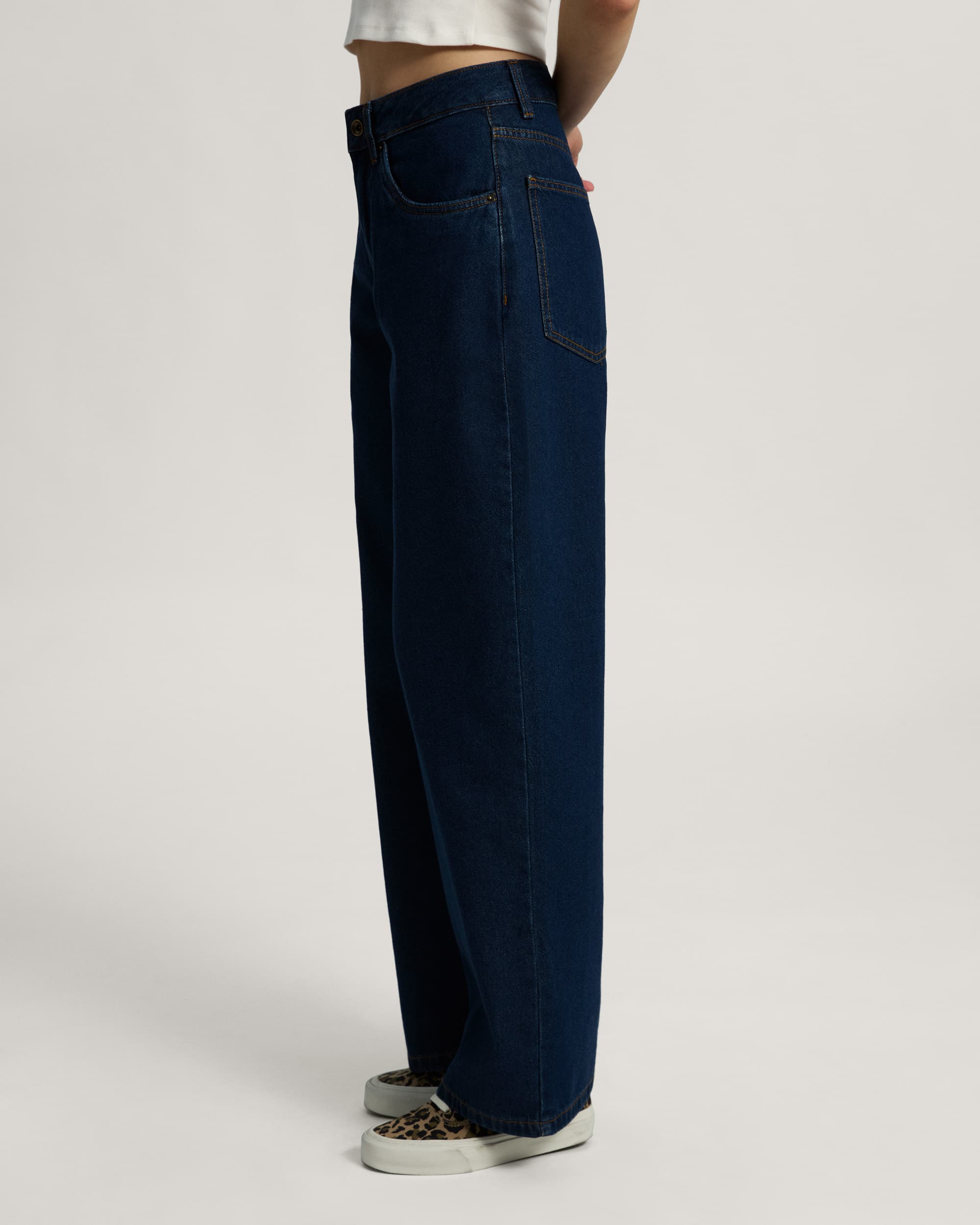 Pantalon  5 poches Sirelle Puddle VANS Bleu ALT4