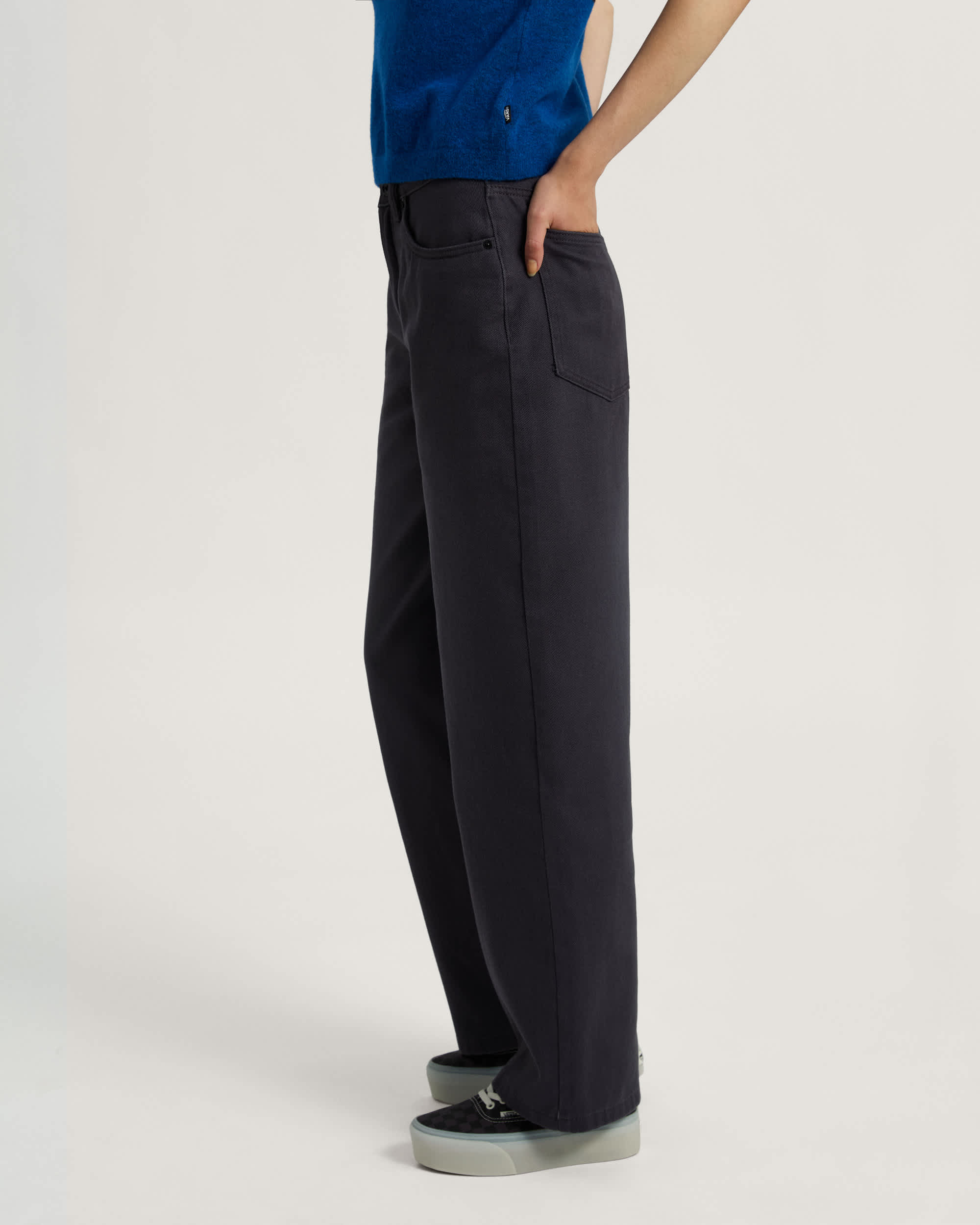 Pantalon  5 poches Sirelle Puddle VANS Gris ALT4