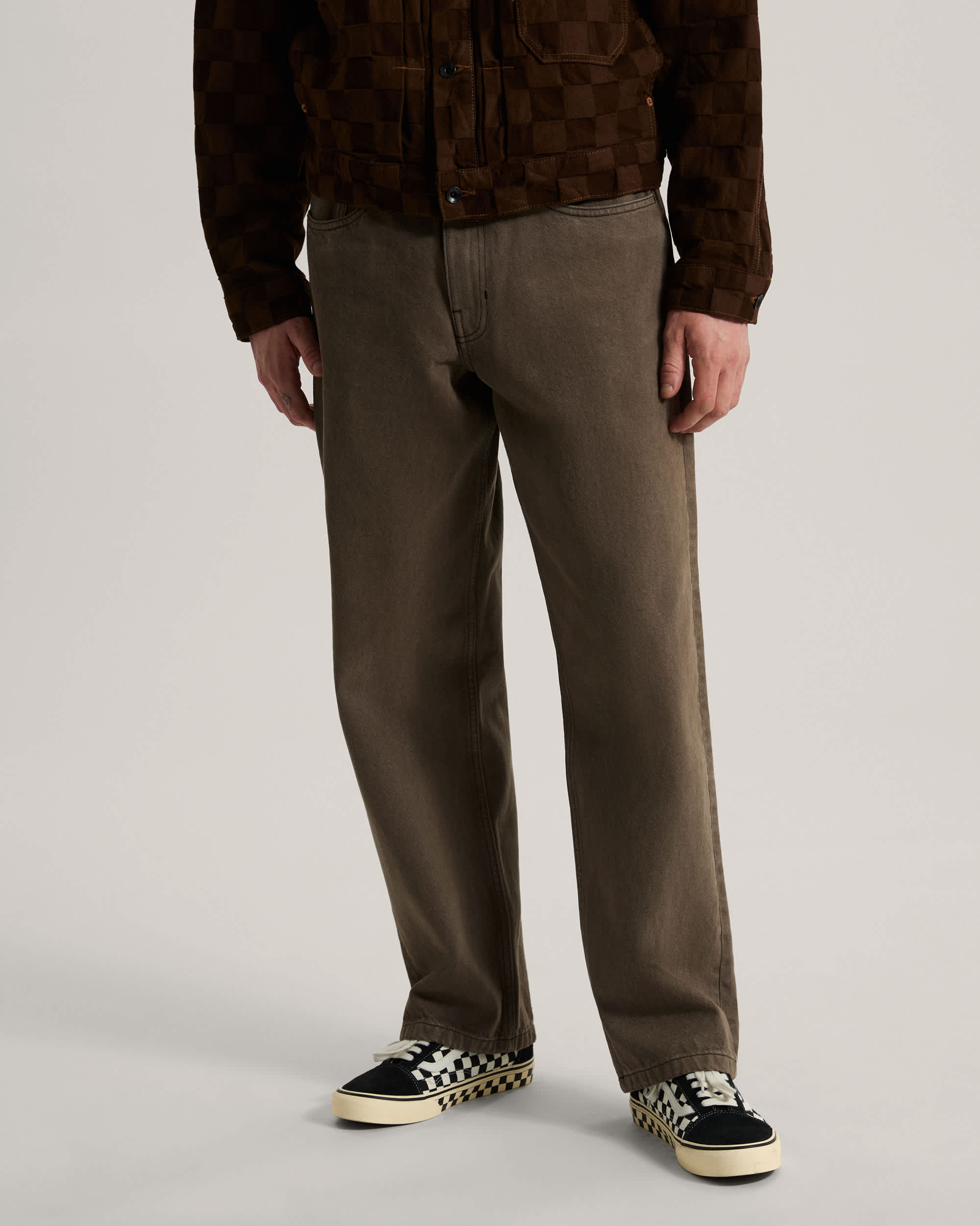 Pantalones vaqueros holgados Check5 VANS Marrn ALT2