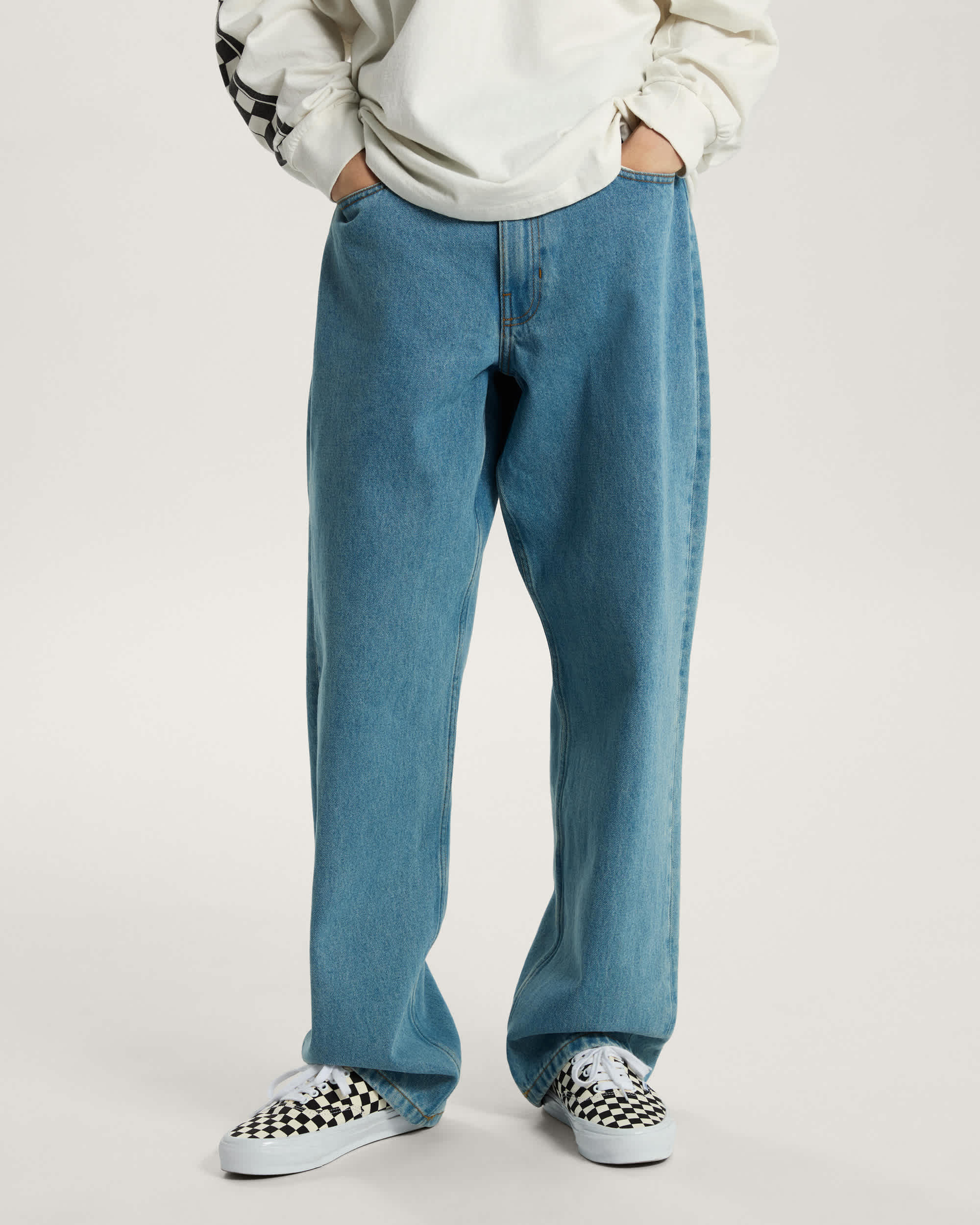 Pantalon en denim Check5 Loose VANS Bleu ALT2