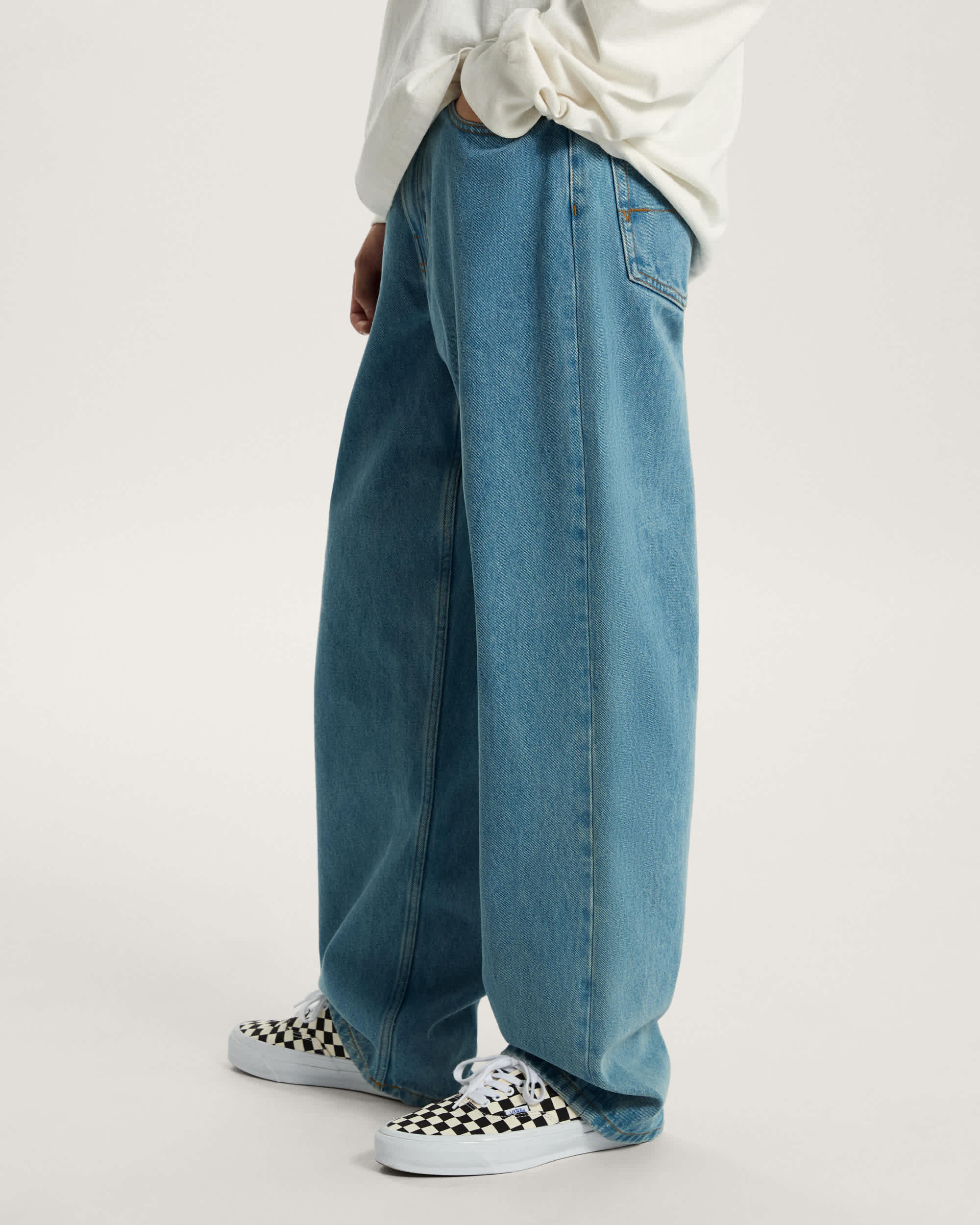 Pantalon en denim Check5 Loose VANS Bleu ALT4