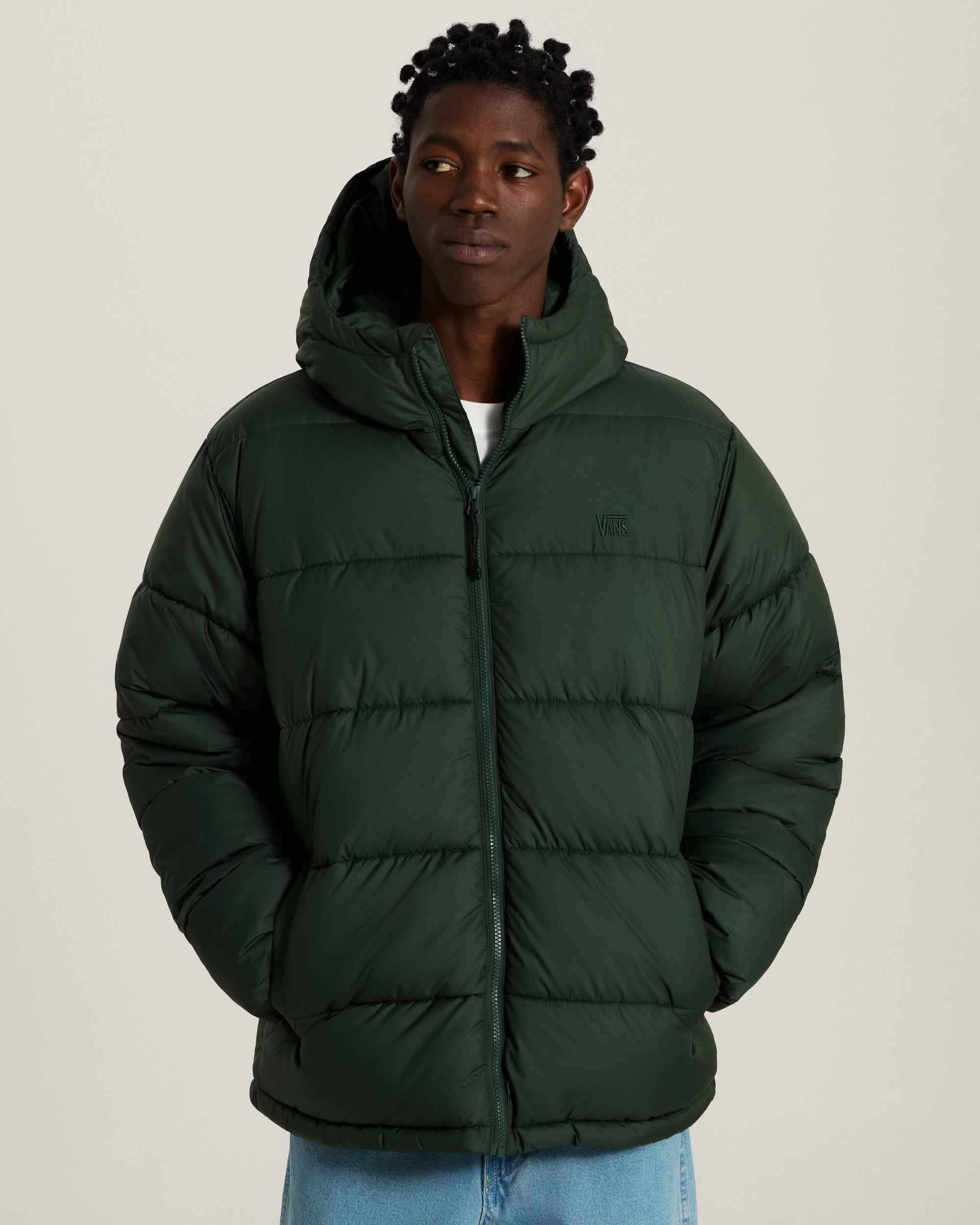 Doudoune  capuche Hillgate VANS Vert ALT2