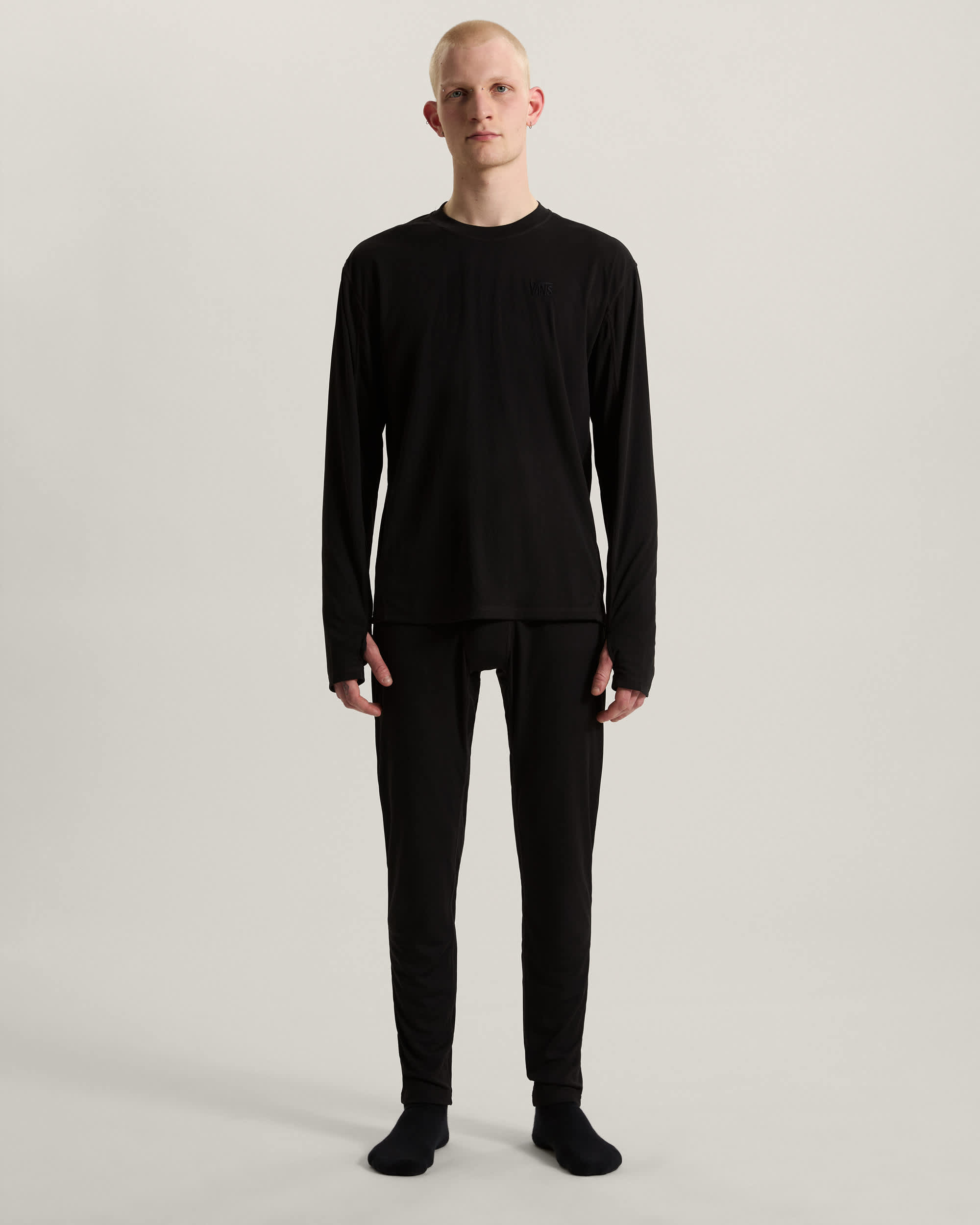 CASCADE BASE LAYER TOP Black VANS Schwarz ALT2