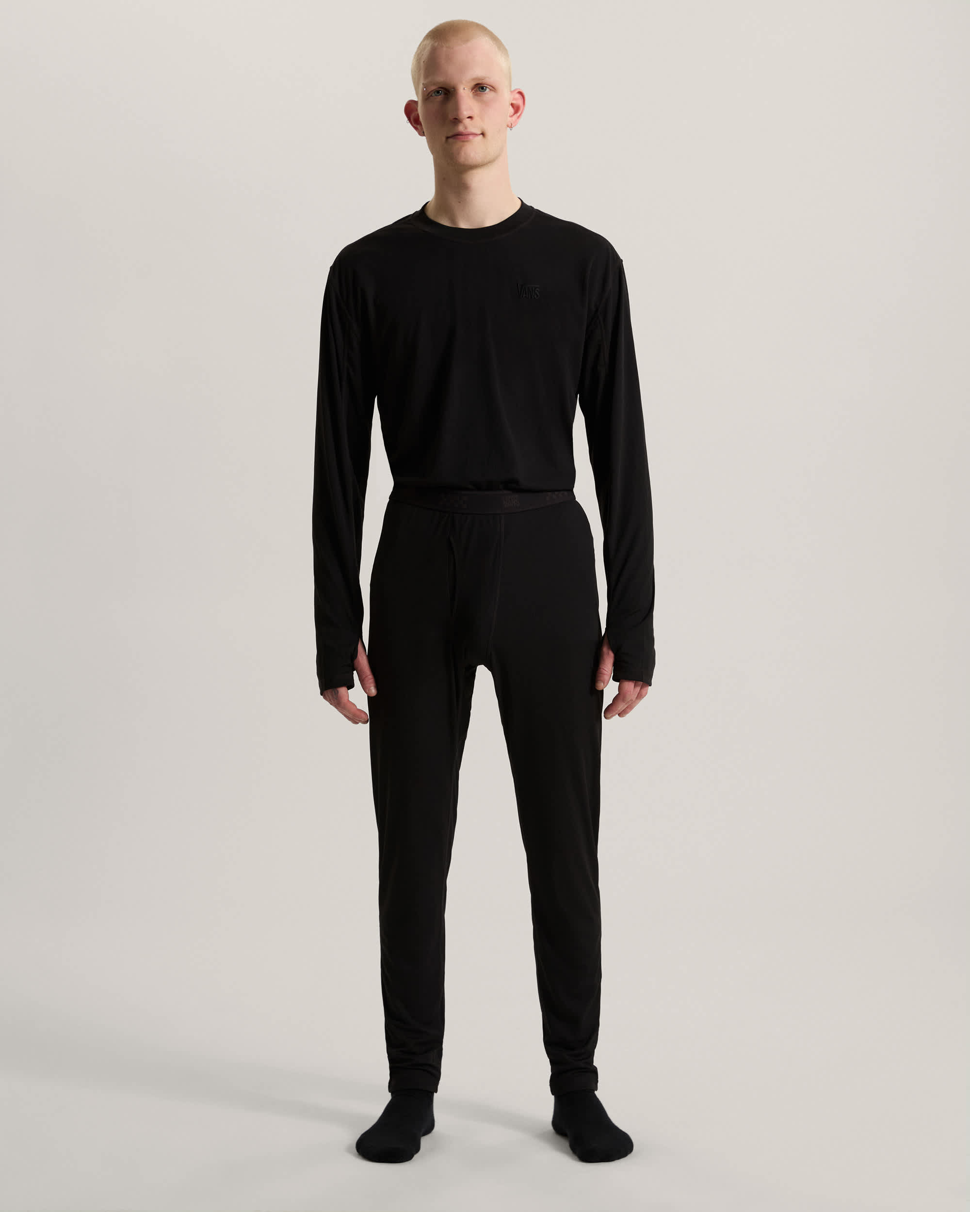 CASCADE BASE LAYER PANT Black VANS Schwarz ALT2