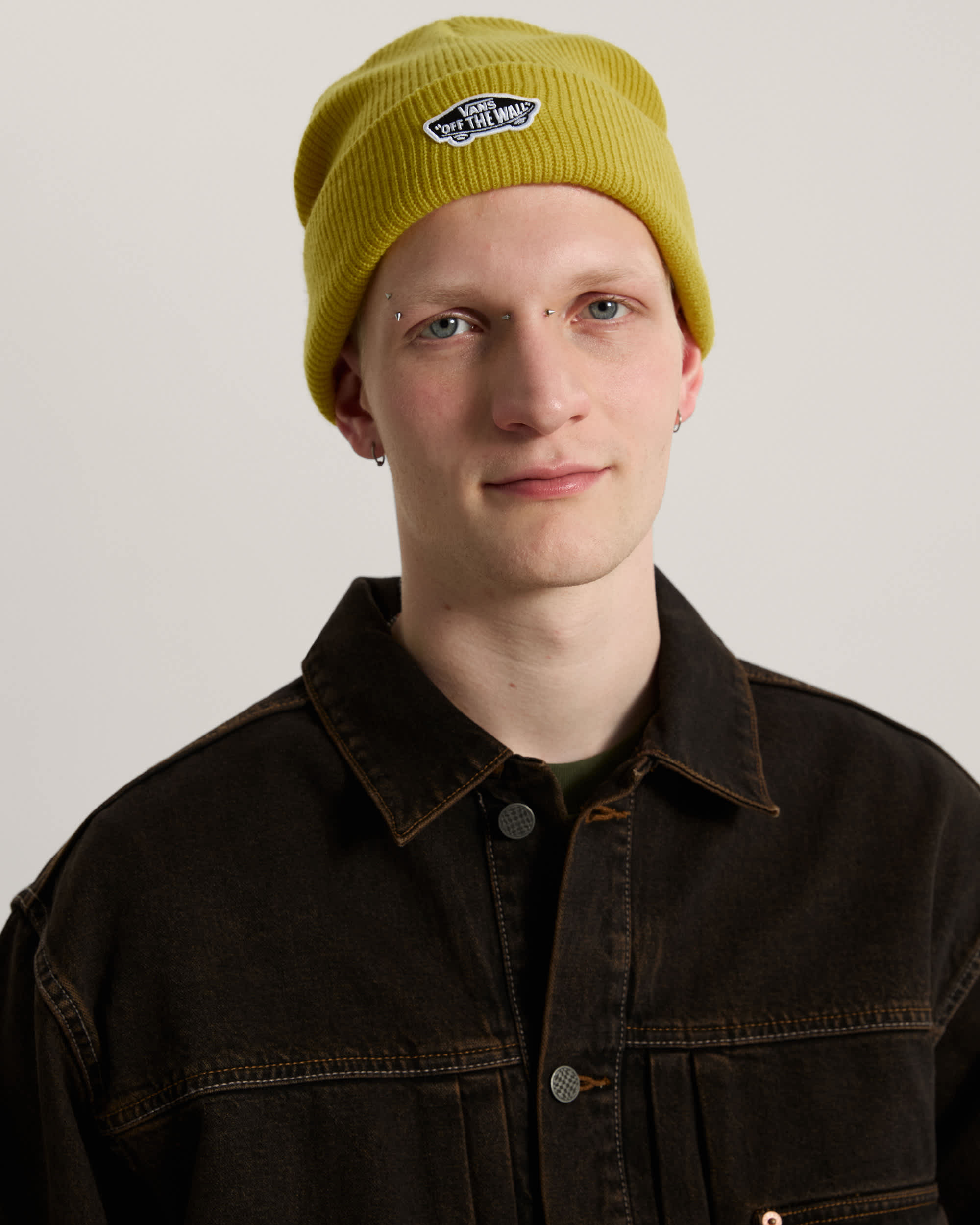 Bonnet Vans Classic Cuff VANS Jaune ALT3