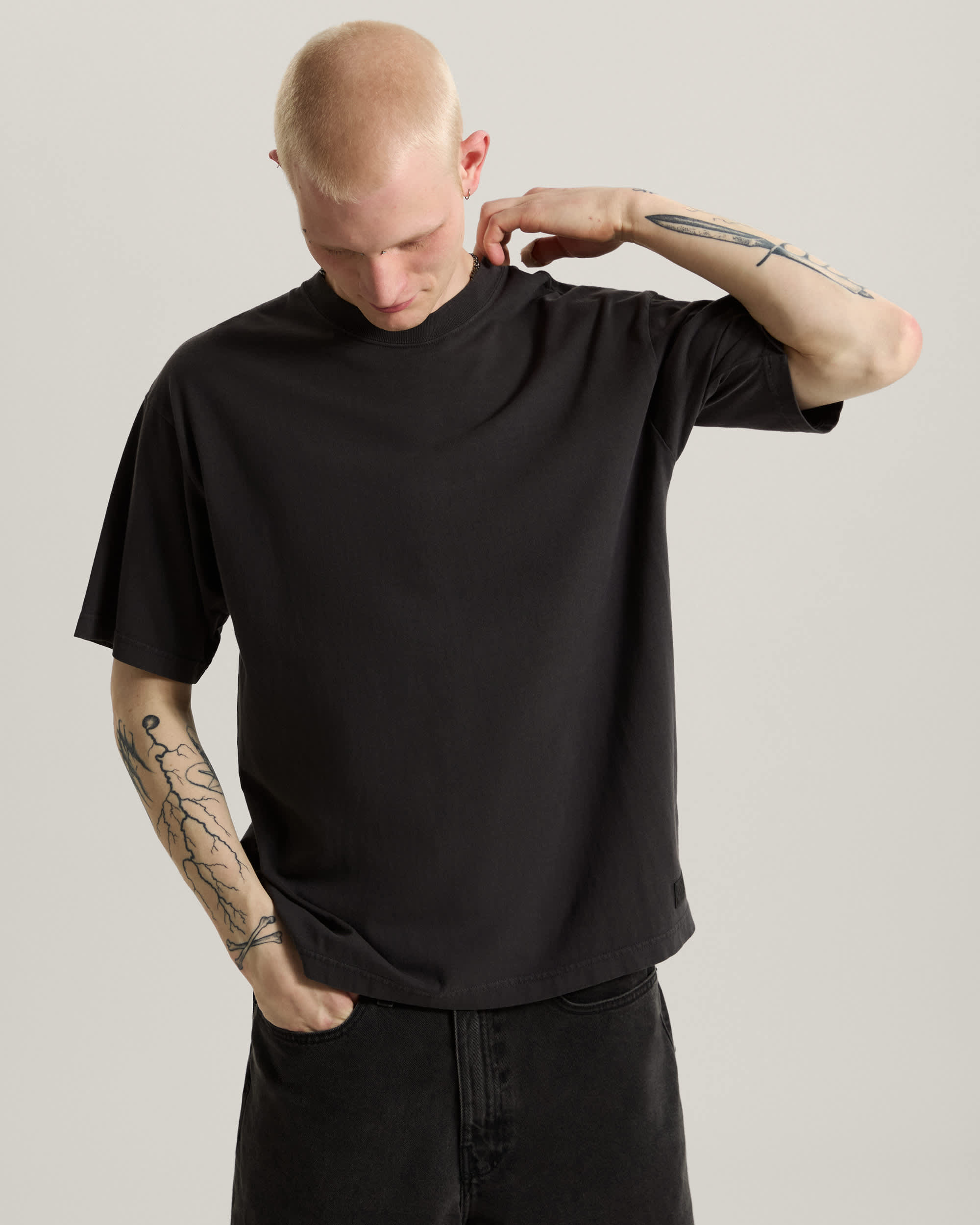 Tshirt Premium Loose Fit VANS Noir ALT2