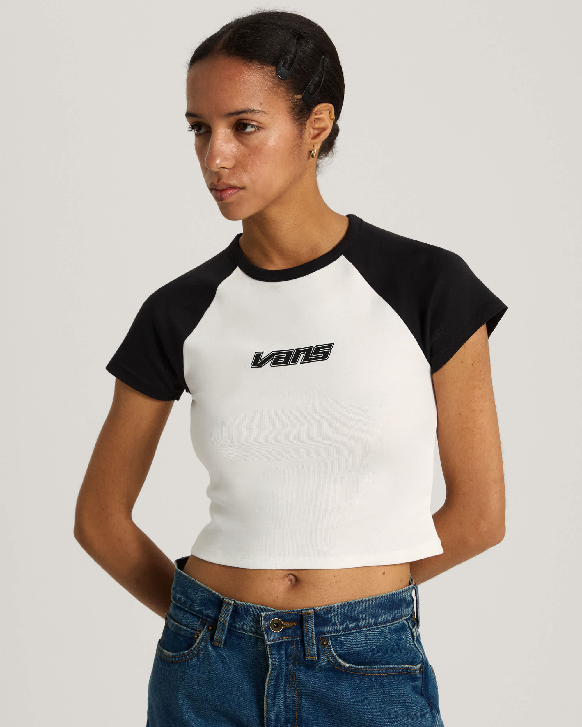Tshirt Clare Baby Petits VANS Blanc ALT2