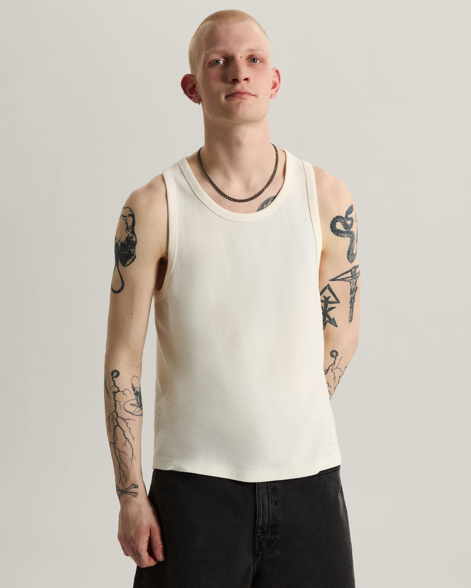 Canotta Premium Waffle VANS Bianco ALT2