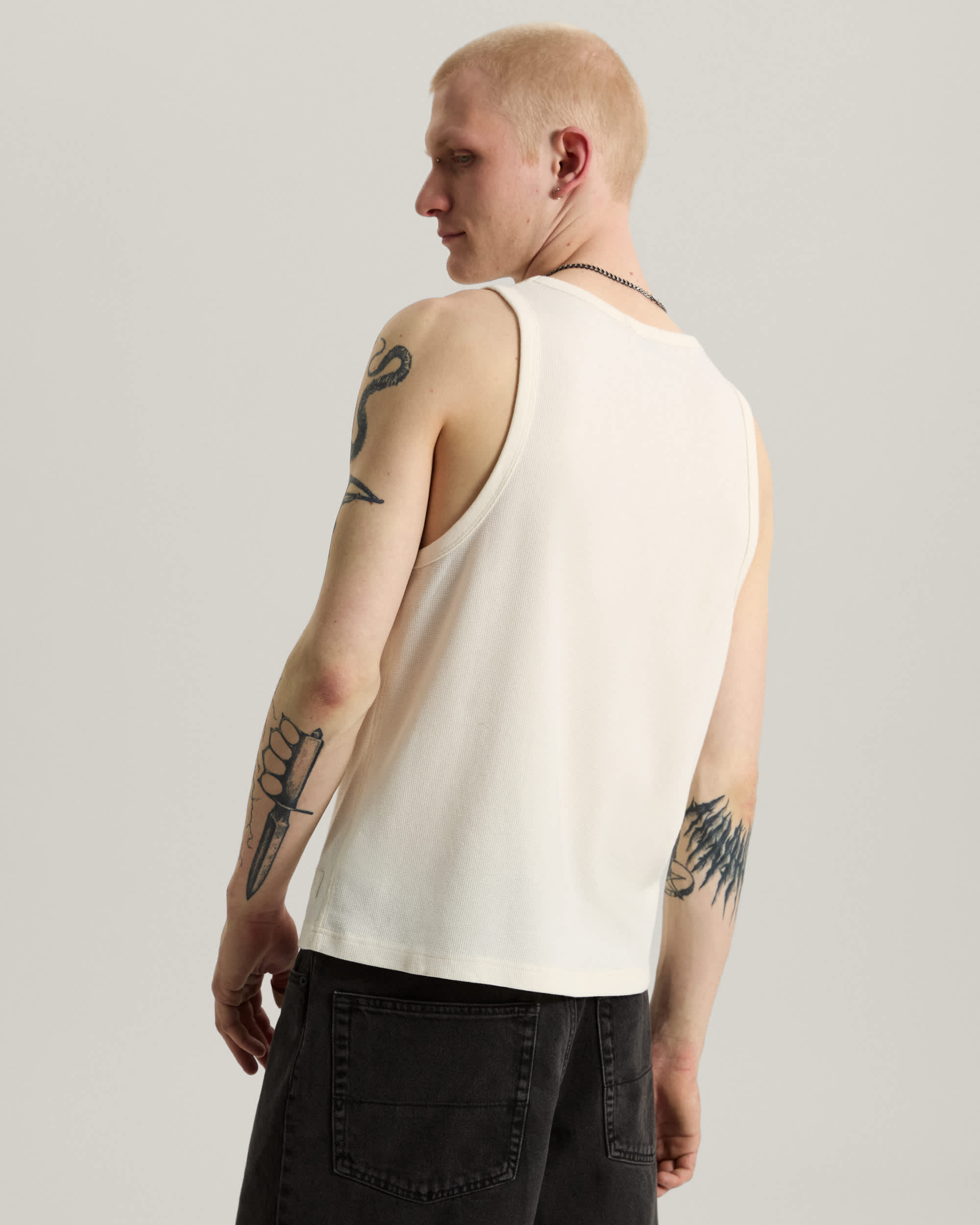 Canotta Premium Waffle VANS Bianco ALT3
